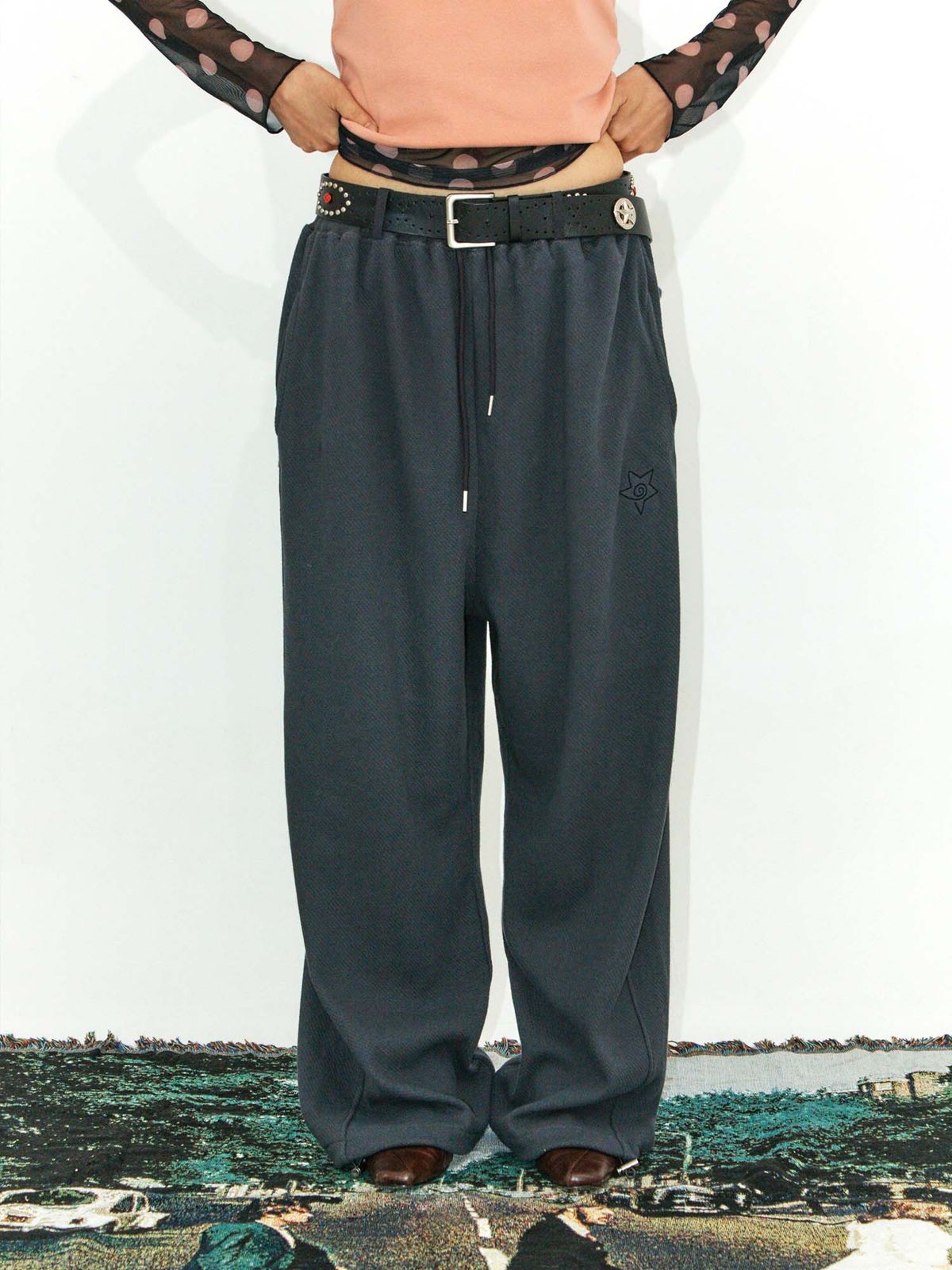 이히하(YEEHEEHAA) unisex waffle needle PT (CH)
