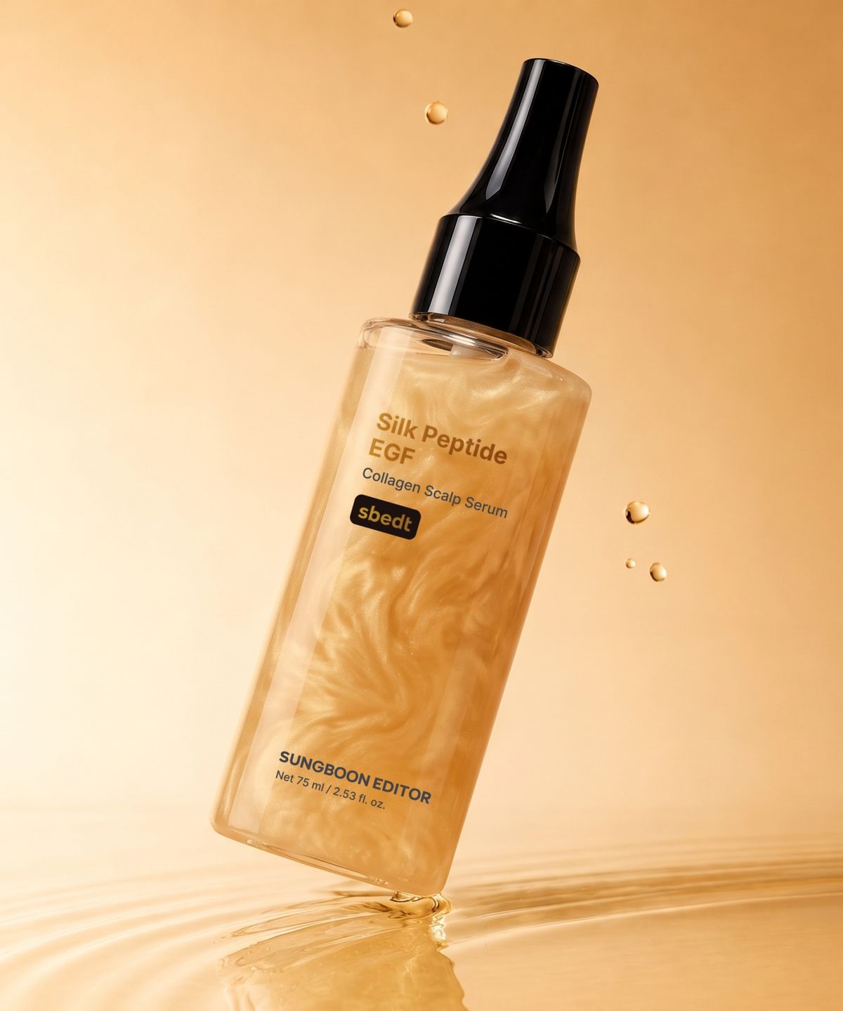 성분에디터(SUNGBOONEDITOR) 실크펩타이드 EGF 콜라겐 스칼프 세럼 75ml