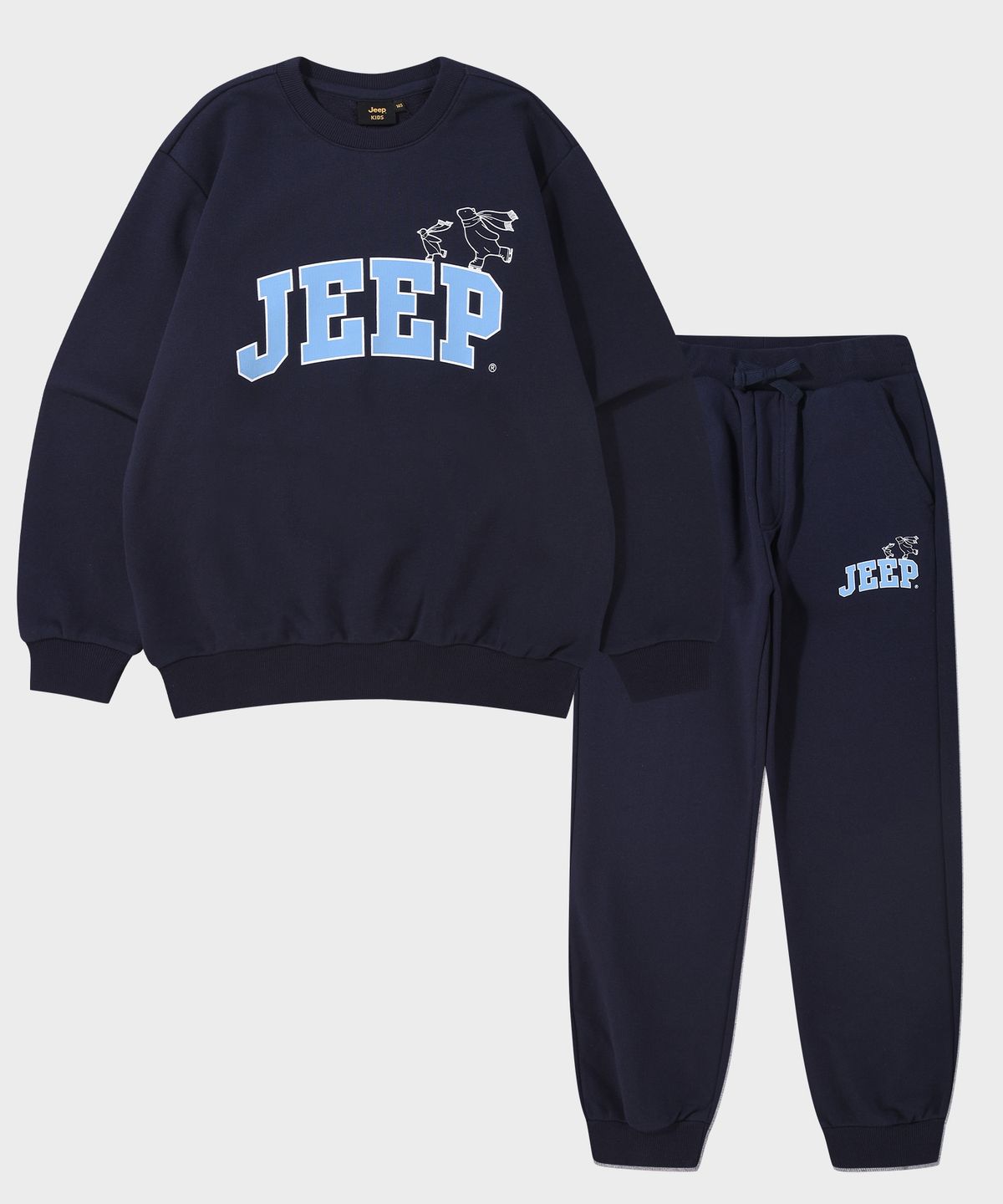 지프키즈(JEEPKIDS) 리틀 폴라베어 셋업(KR5TSU804NA_KR5TPU804NA)