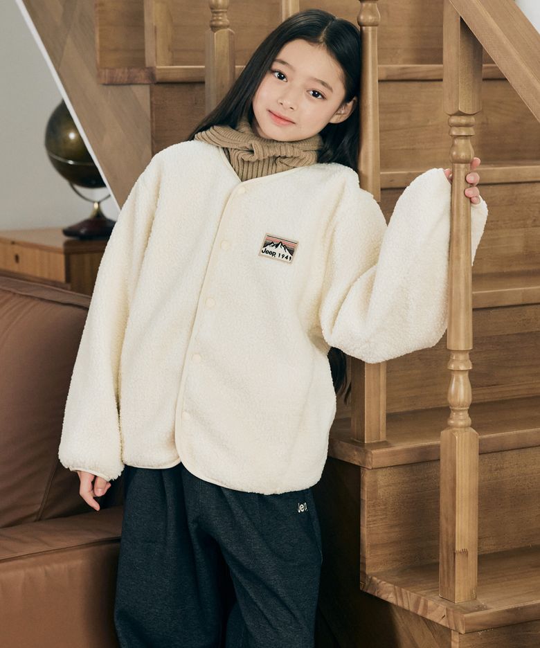 뽀글이 라운드넥 점퍼(KR5TZU196CE)