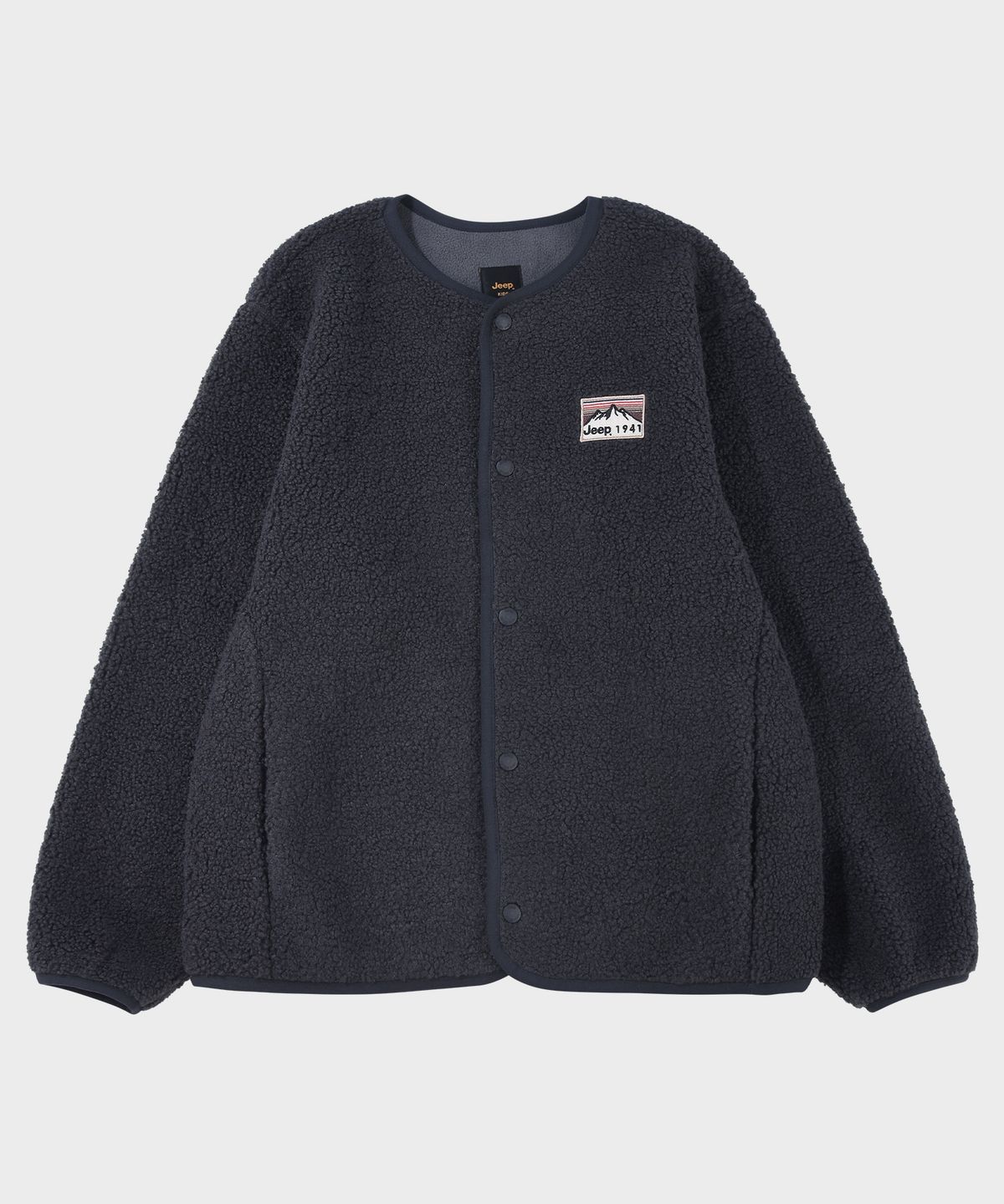 지프키즈(JEEPKIDS) 뽀글이 라운드넥 점퍼(KR5TZU196CG)