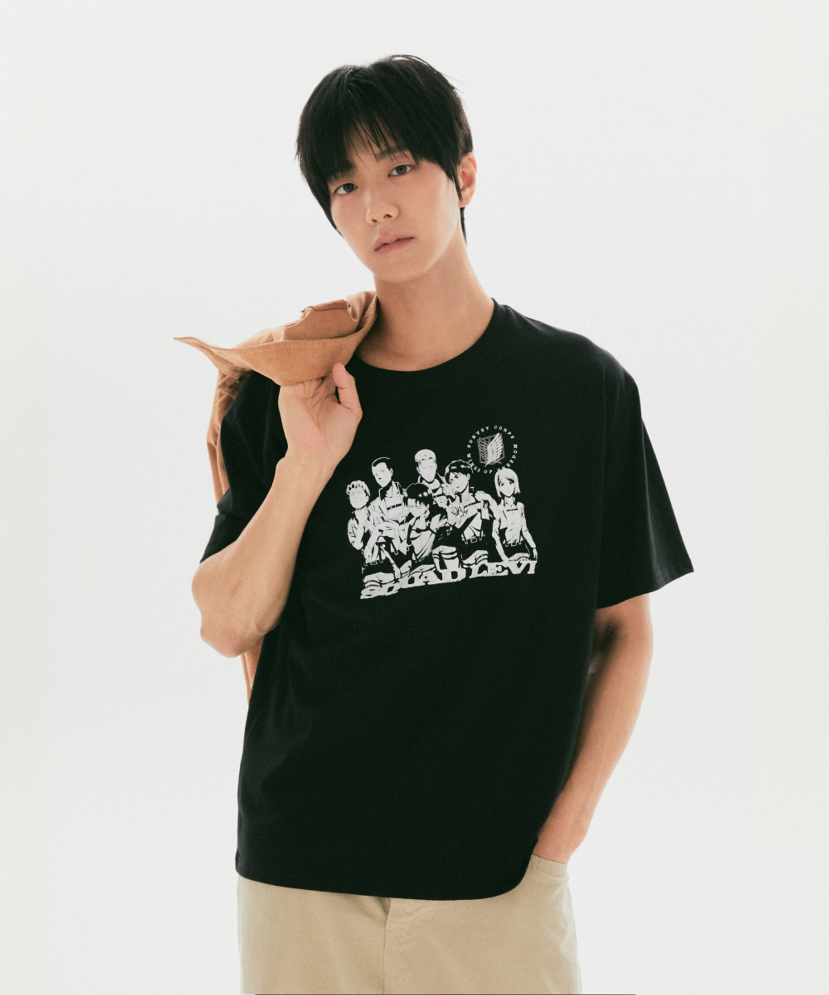 스파오(SPAO) [진격의거인] 반팔 티셔츠(Mix)_SPRLG49U02