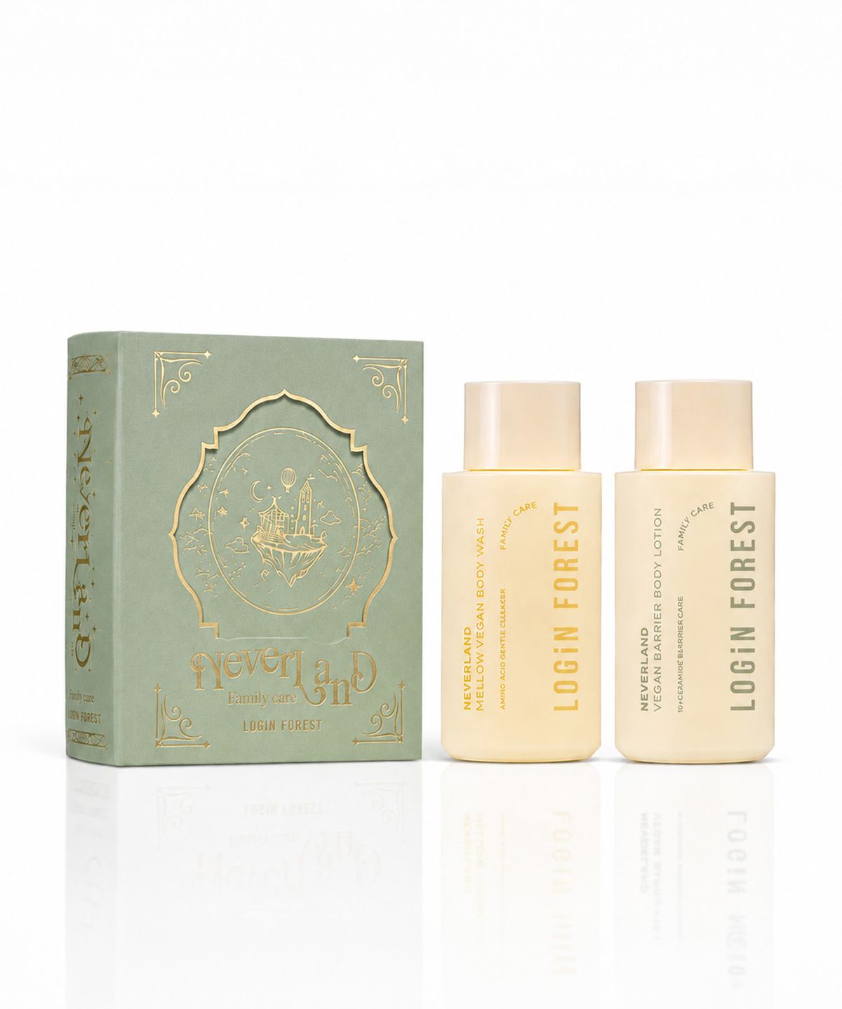 로그인 포레스트(LOGiN FOREST) 네버랜드 패밀리 케어 투 고 세트 100ml*2ea