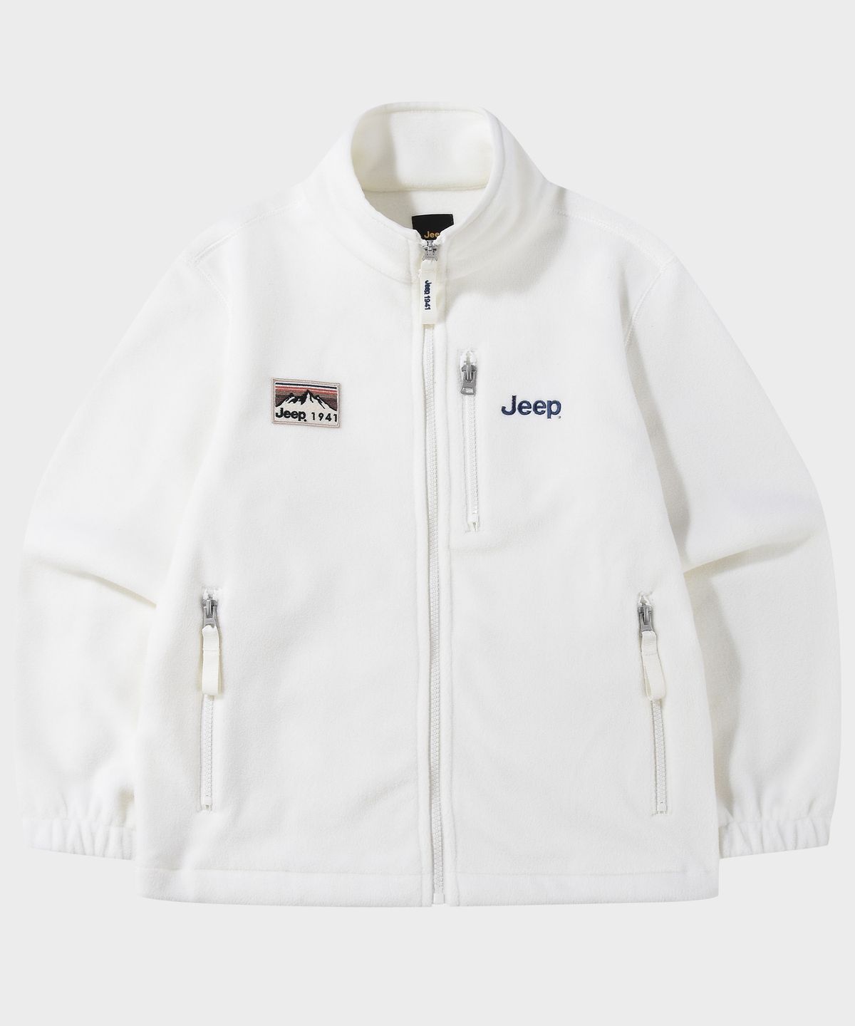지프키즈(JEEPKIDS) 지퍼 포켓 플리스 집업(KR5TZU091IV)