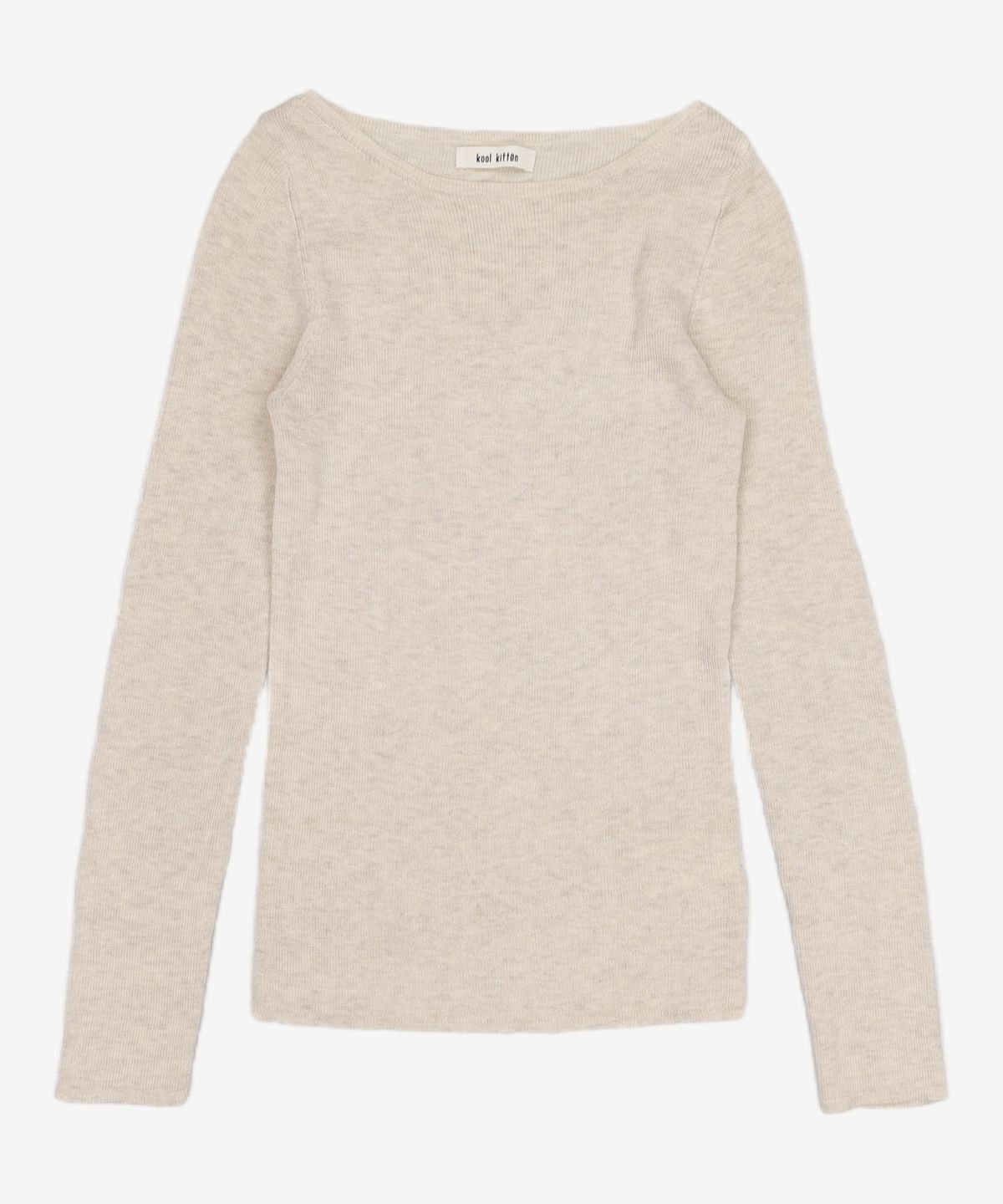 쿨키튼(KOOLKITTEN) Essential Boat Neck Sweater FREE