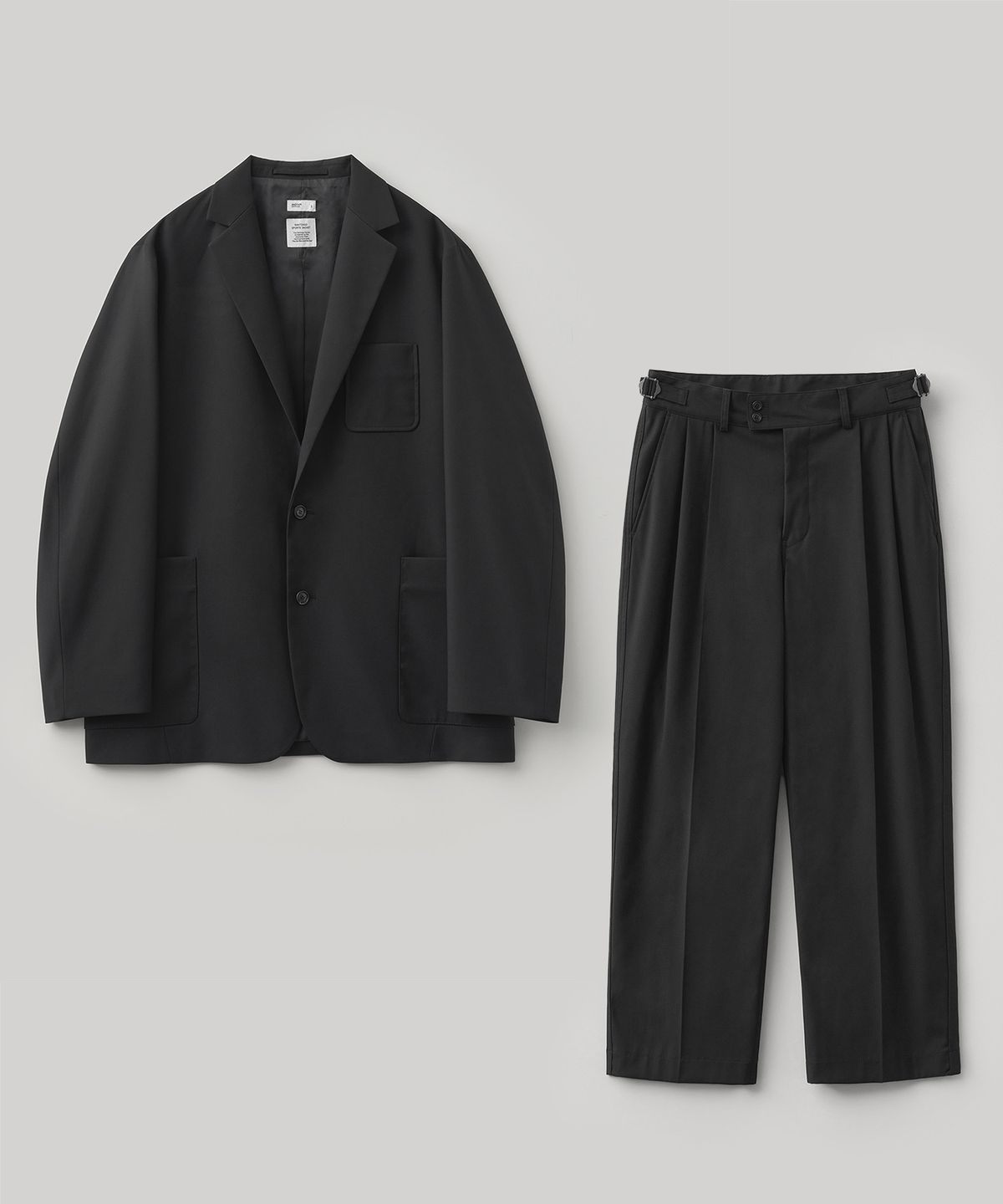 어나더 오피스(ANOTHER OFFICE) [AW] Santiago Sports Set-Up (Black)