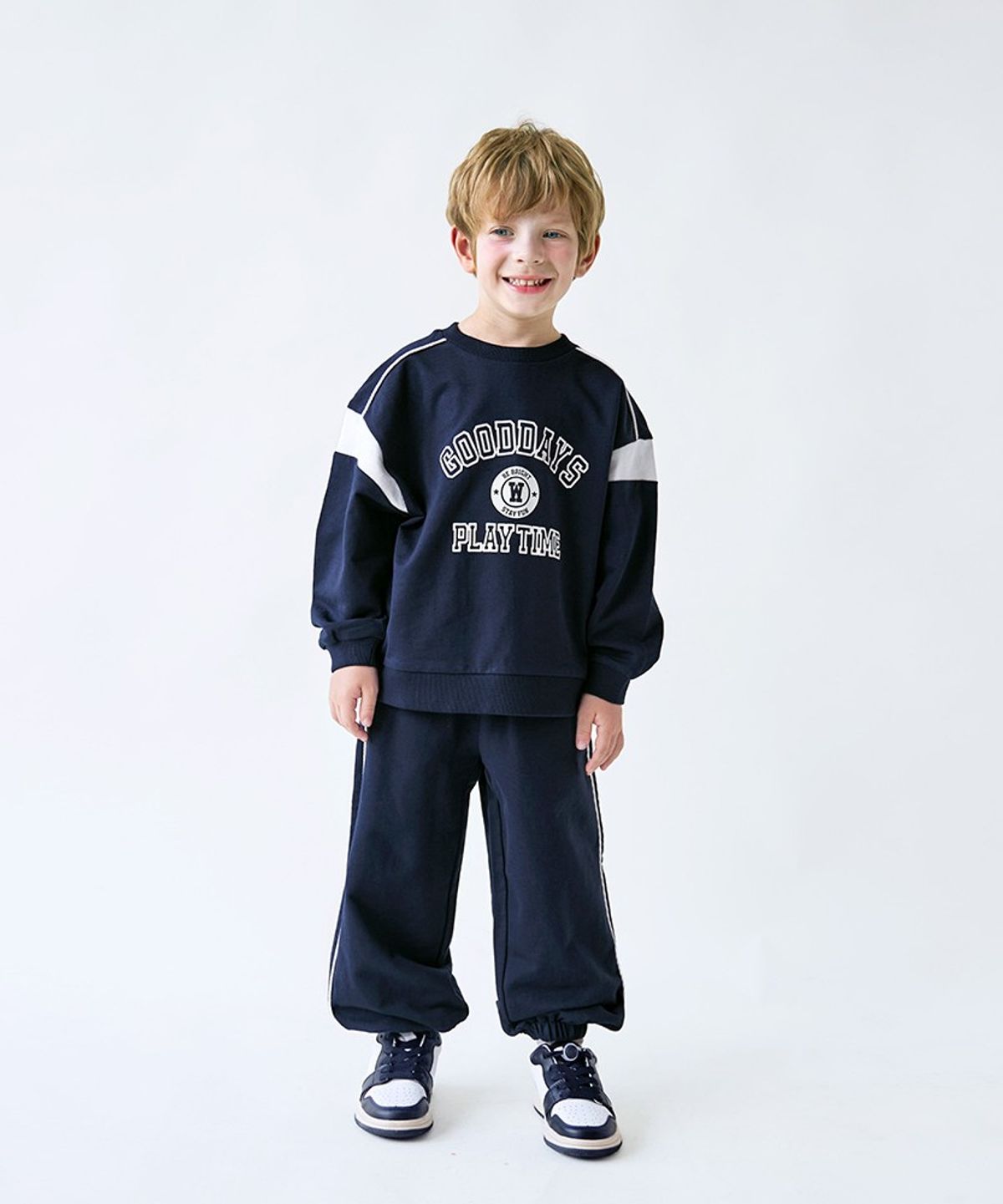 월튼키즈(WALTON KIDS) 파이핑배색트레이닝상하복