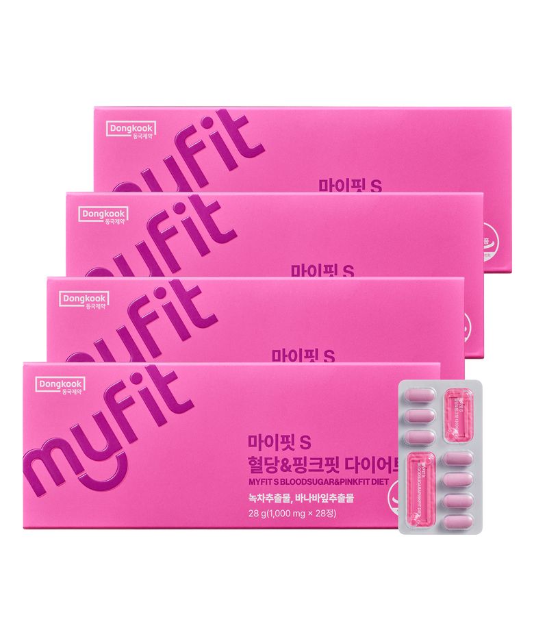 동국제약 혈당 핑크핏 다이어트 28정 4박스