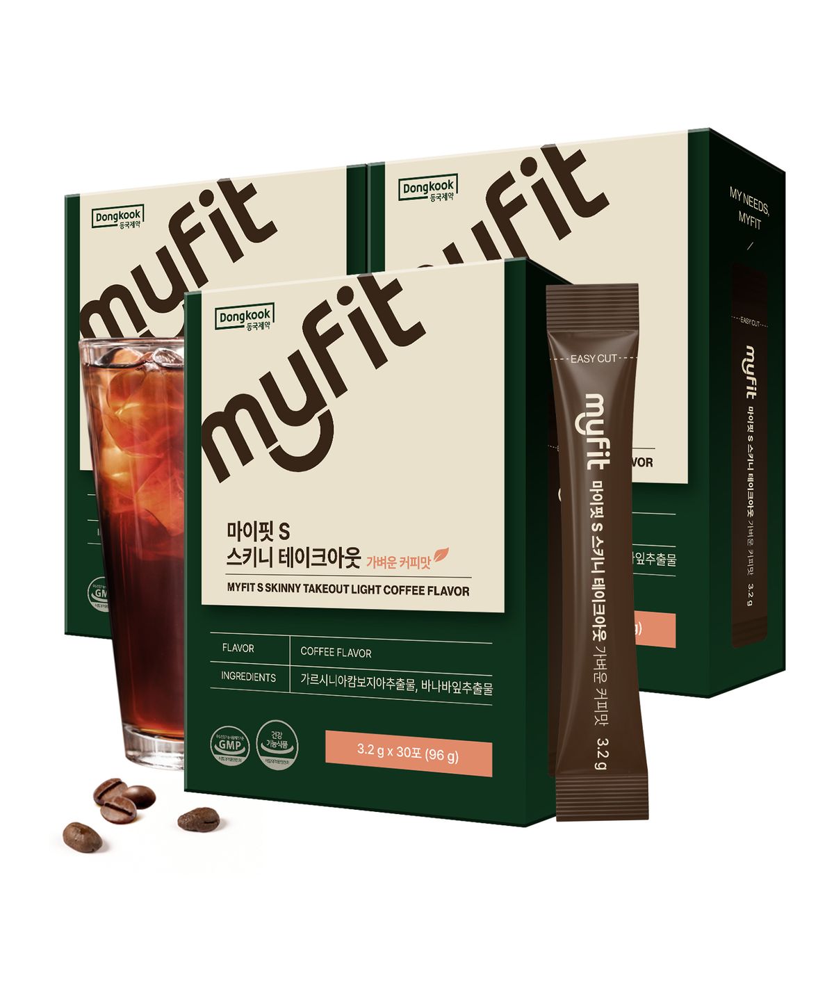 마이핏(MYFIT) 동국제약 스키니 테이크아웃 다이어트 혈당관리 30개입 3박스