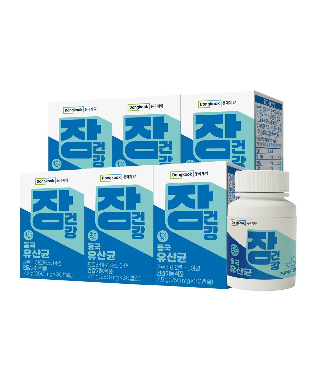 마이핏(MYFIT) 동국제약 장건강 유산균 30캡슐 6박스