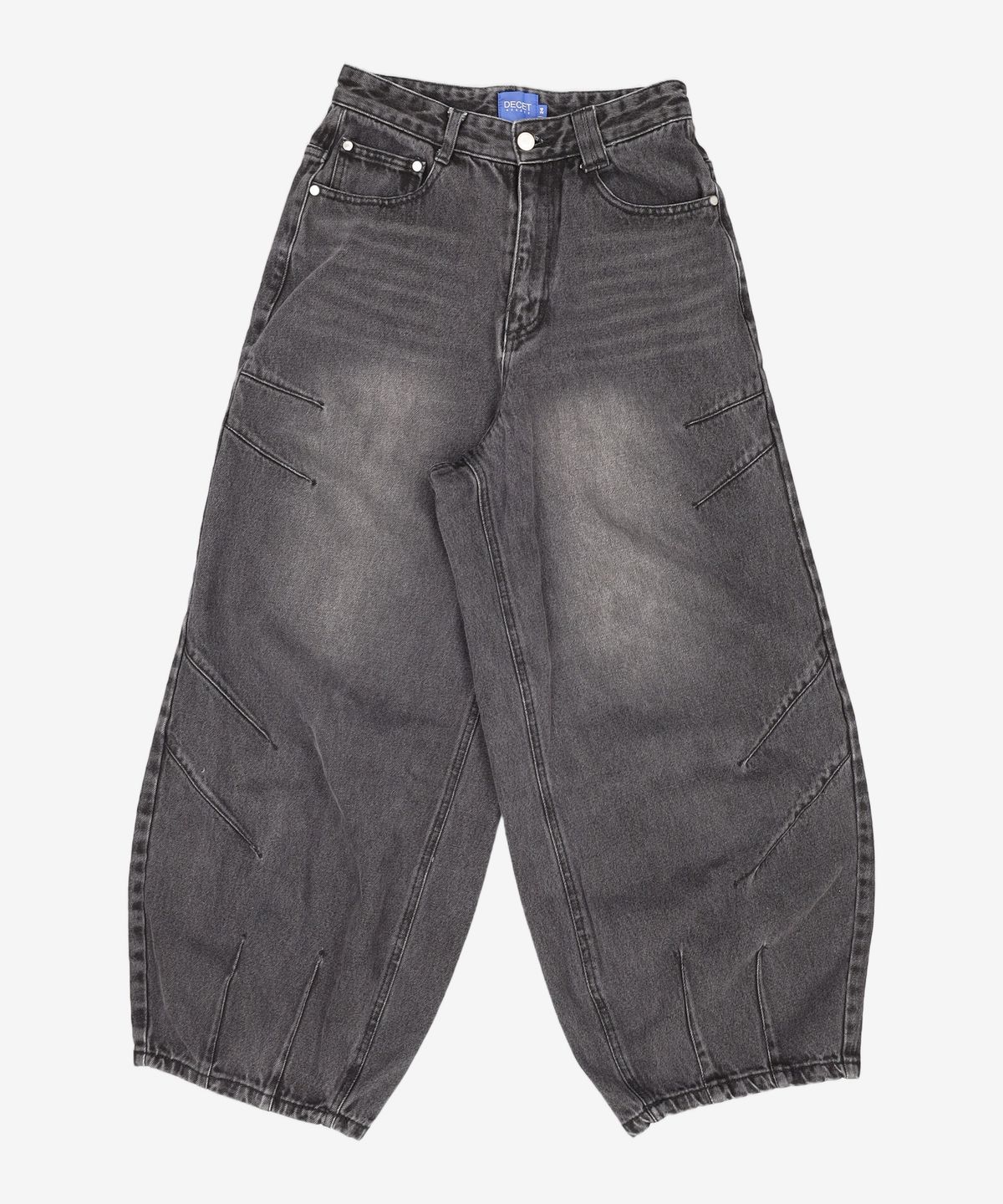 데케트(DECET) Balloon Wide Jeans DCPT055Black 24
