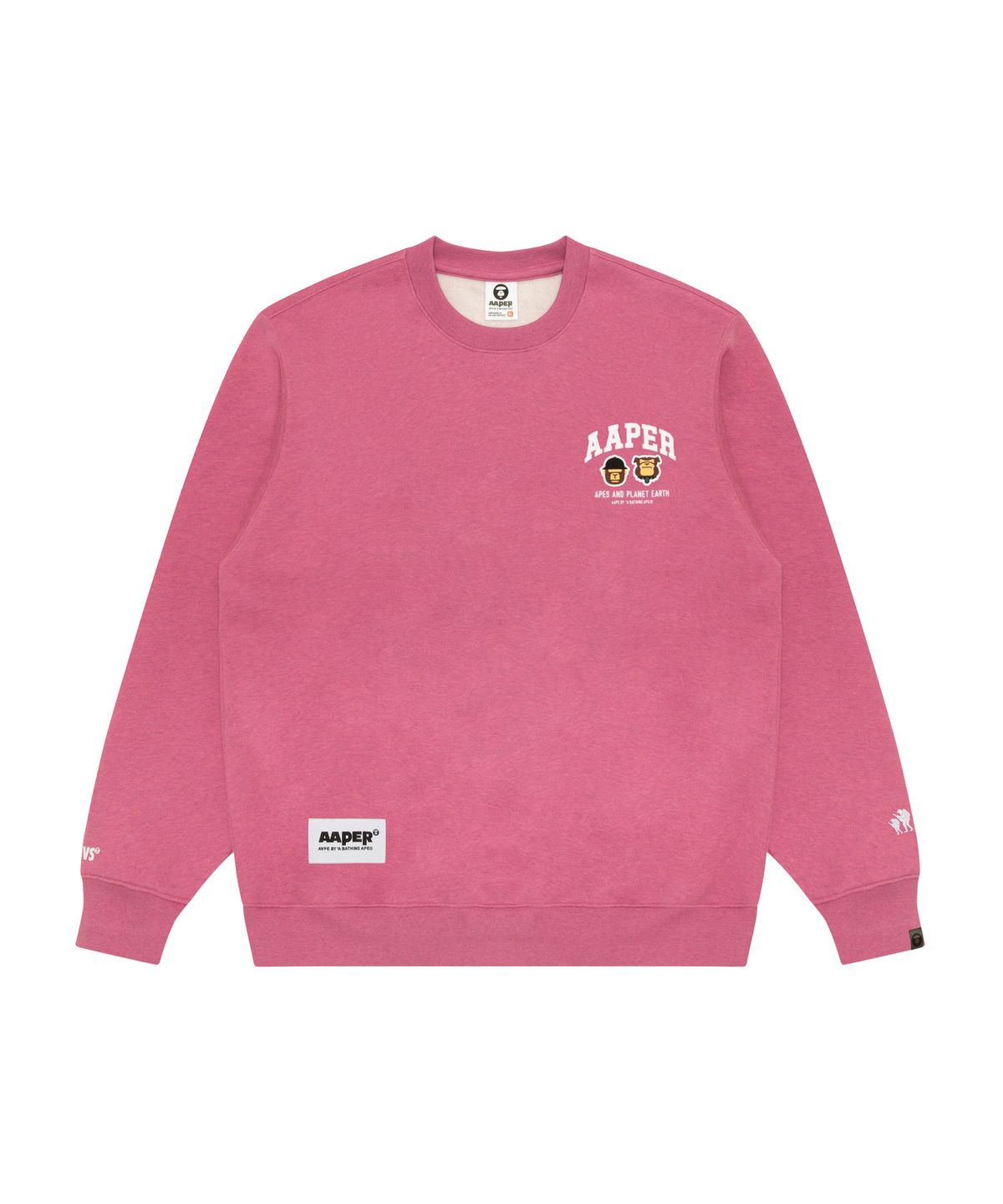 에이프(AAPE) AAPER 맨투맨 / AAPSWMC366XAPPK2