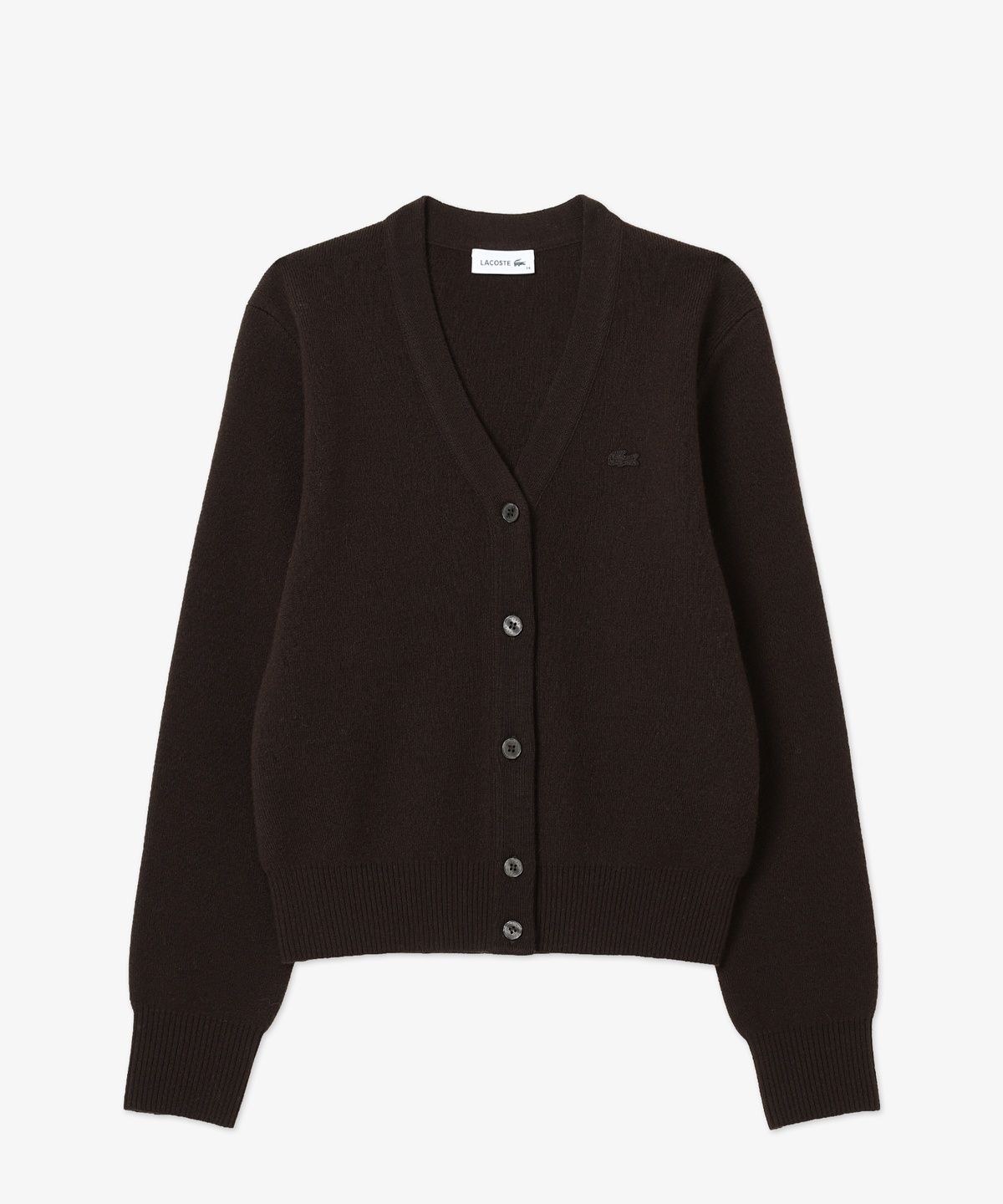 라코스테(LACOSTE) 여성 베이직 브이넥 가디건 AF201E-56N DPD