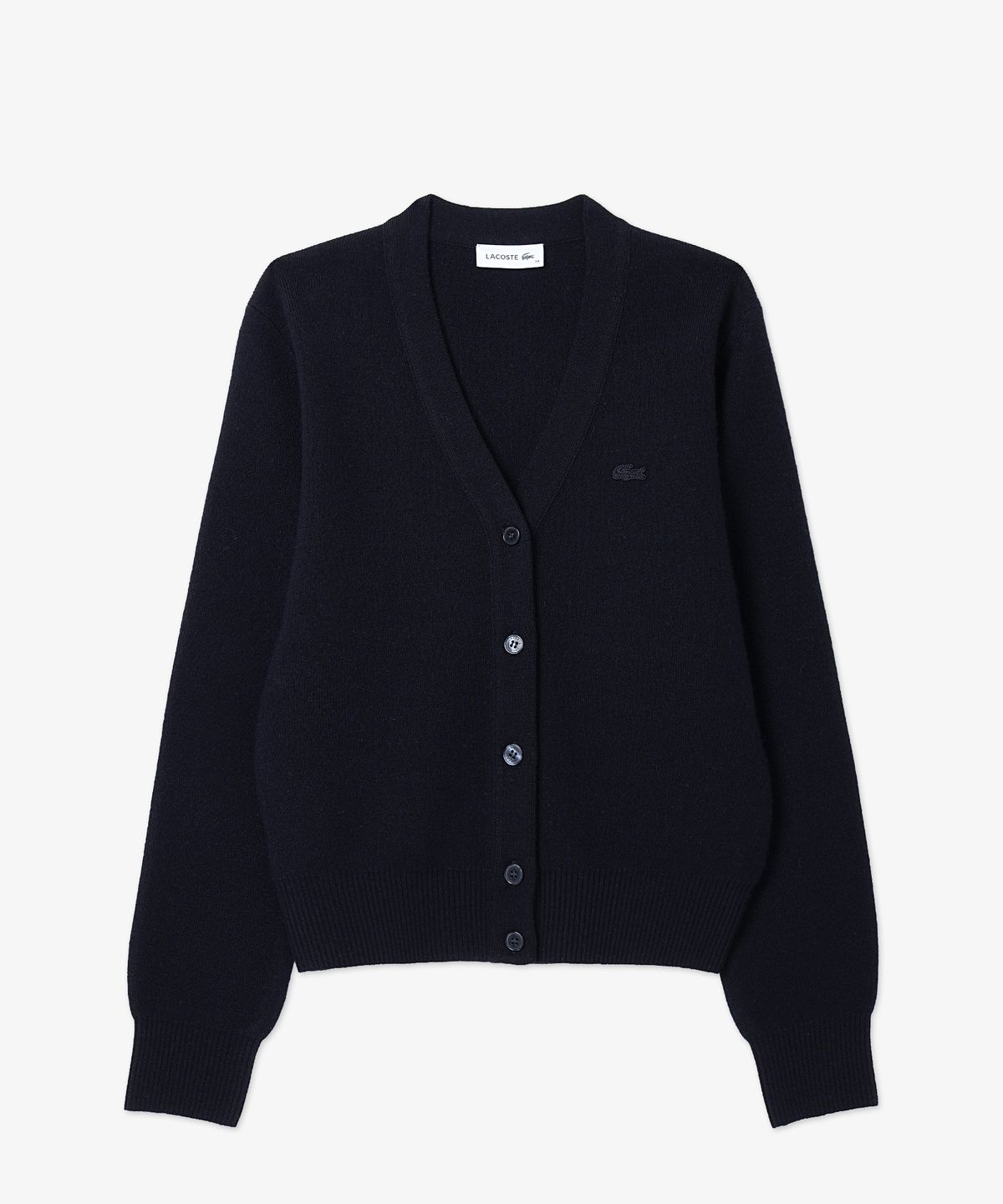 라코스테(LACOSTE) 여성 베이직 브이넥 가디건 AF201E-56N HDE