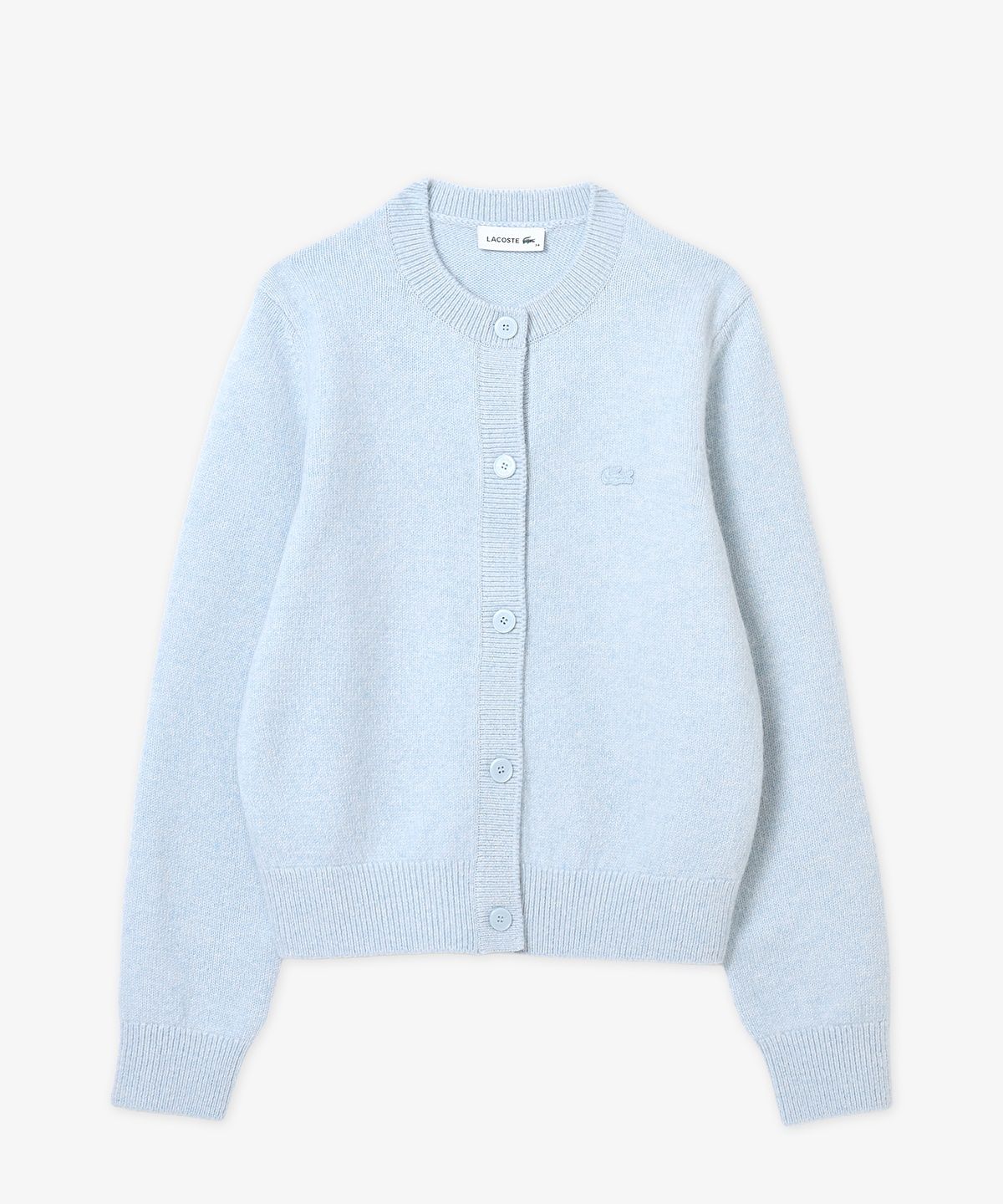 라코스테(LACOSTE) 여성 알파카 크루넥 가디건 AF409E-56N T01