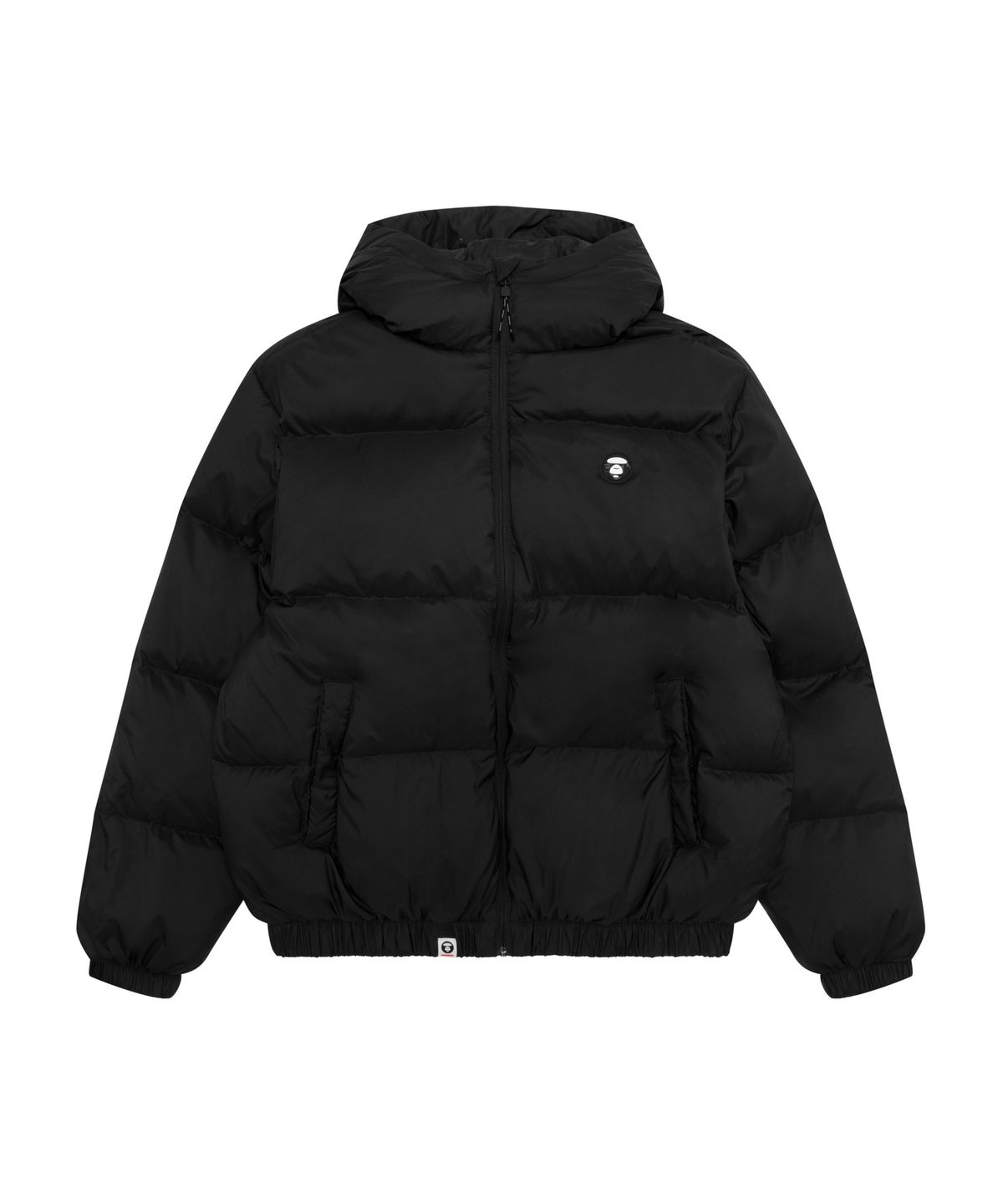 에이프(AAPE) AAPENOW 문페이스 후드 다운 재킷 / AAPDNM7725XXPBKX