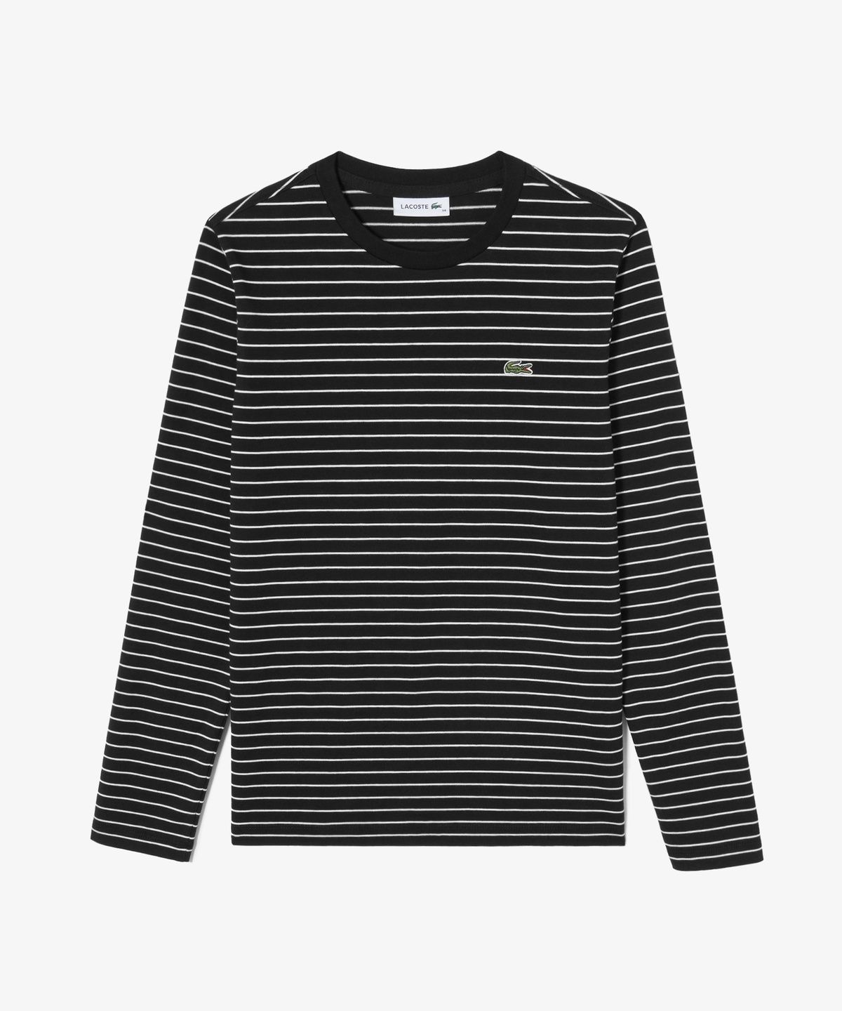 라코스테(LACOSTE) 여성 스트라이프 레귤러핏 긴팔 티셔츠 TF823E-56N 031