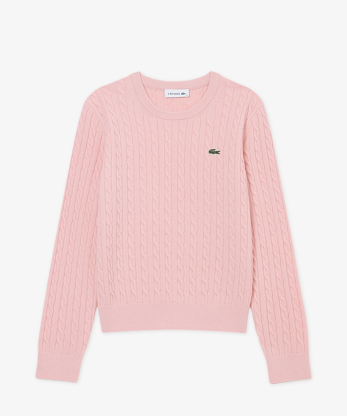 라코스테(LACOSTE) 여성 케이블 크루넥 스웨터 AF183E-56N ADY