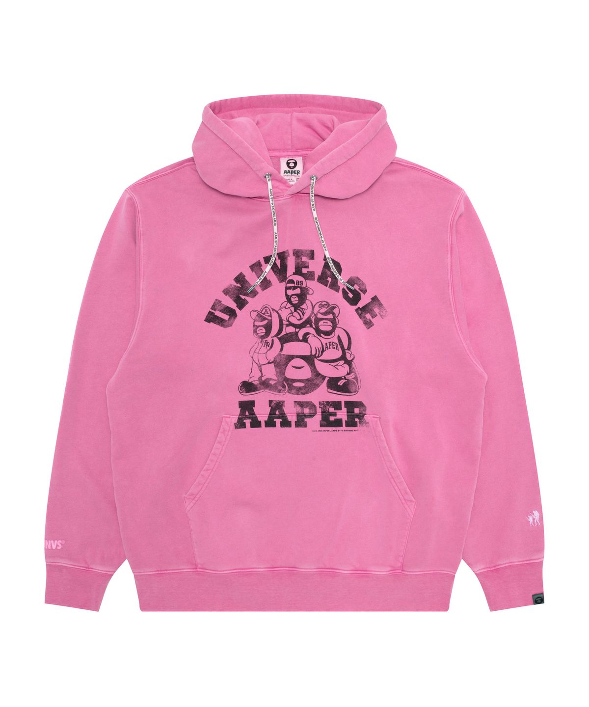 에이프(AAPE) AAPER 빈티지 워터 워싱 후드티 / AAPSWMC369XXPPKL