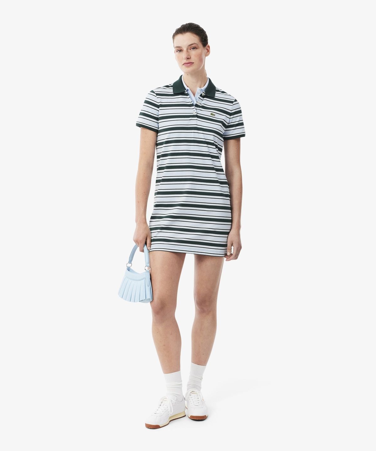 라코스테(LACOSTE) 여성 멀티 스트라이프 원피스 EF8607-56N VP6