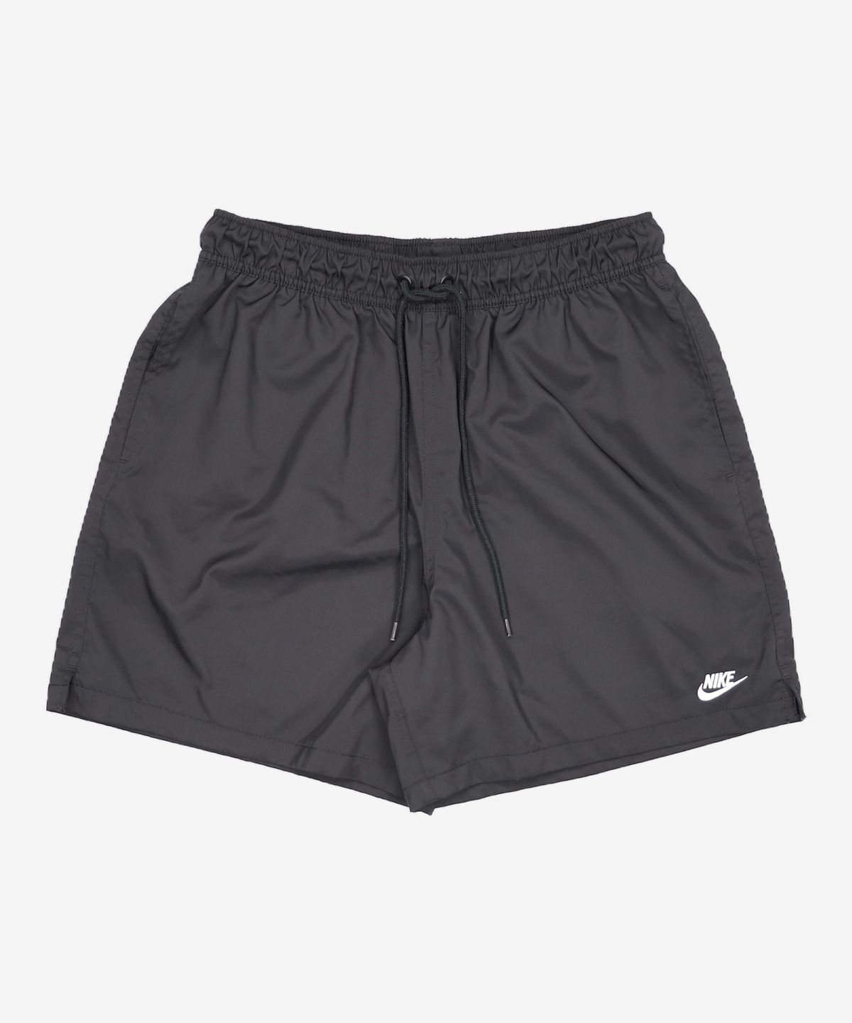 나이키(NIKE) 클럽 우븐 플로우 쇼츠 M - 블랙:화이트 / FN3308-010 L