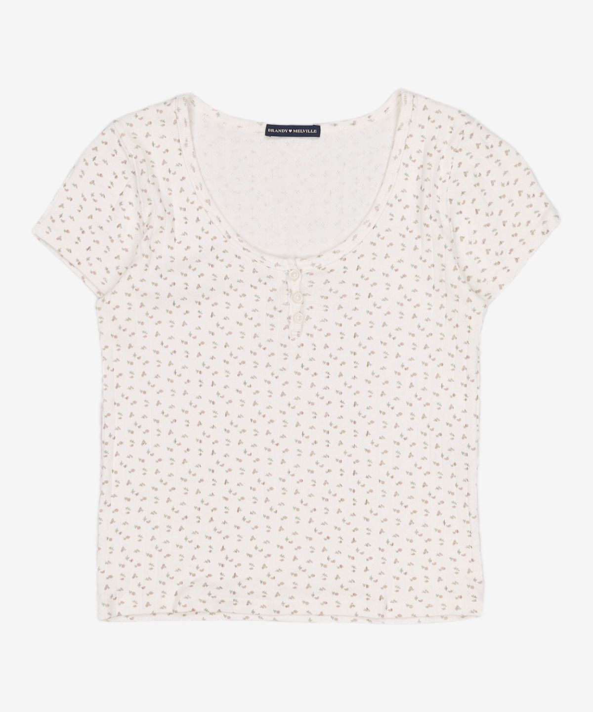 브랜디멜빌(BRANDY MELVILLE) 반소매 티셔츠 XS