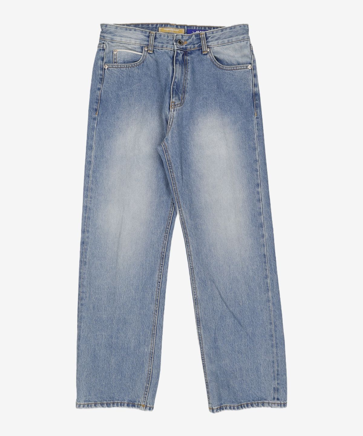 프리즘웍스(FRIZMWORKS) OG SELVEDGE REGULAR DENIM PANTS _ LIGHT BLUE L