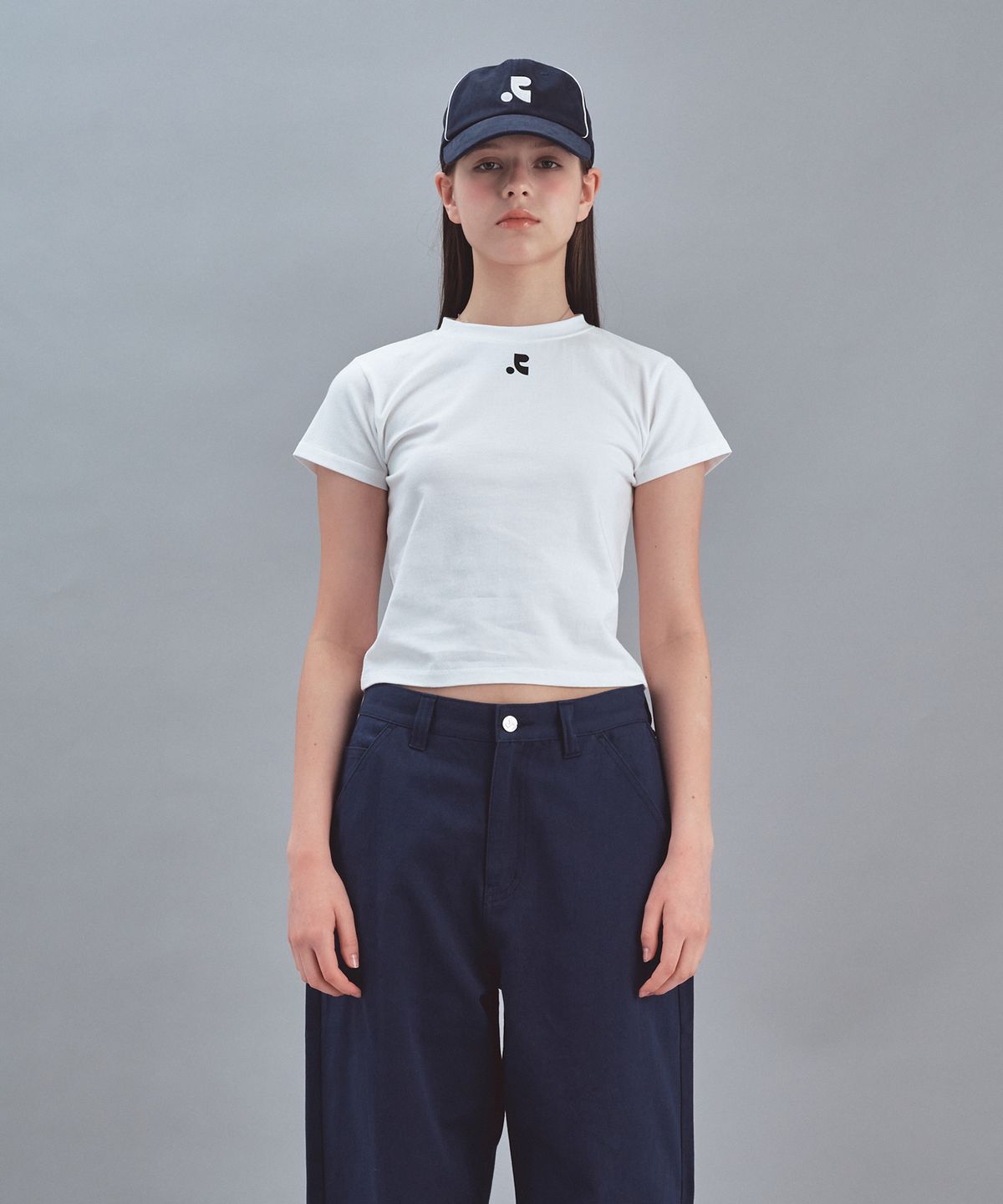 레스트앤레크레이션(REST&RECREATION) RR LOGO T-SHIRT - WHITE