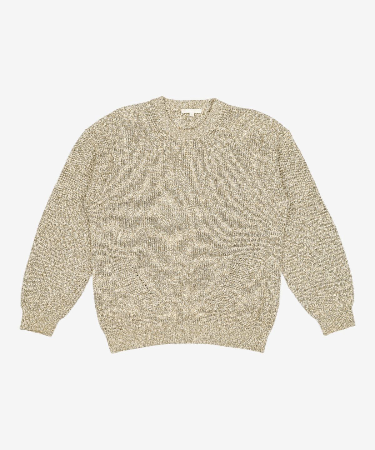 키뮤어(KIIMUIR) 22FW 워셔블 크루넥 니트_세이지 올리브 L
