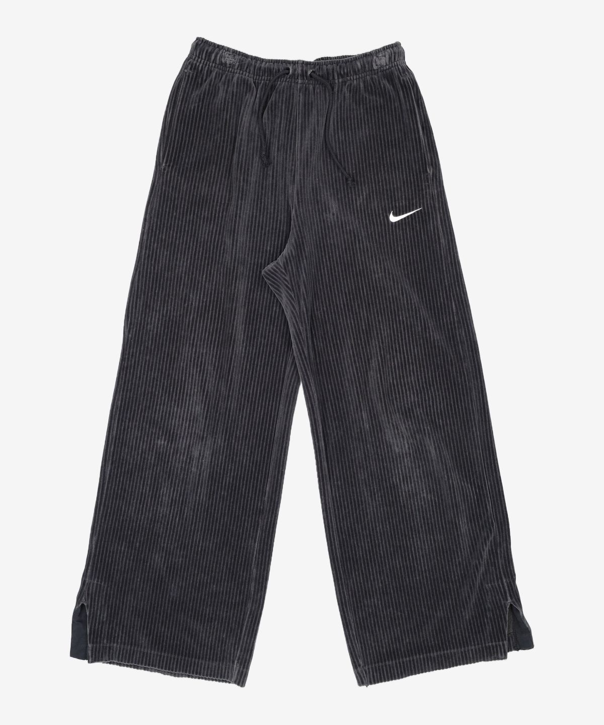 나이키(NIKE) 스포츠웨어 벨루어 와이드 레그 팬츠 W - 블랙:세일 / DQ5922-010 L