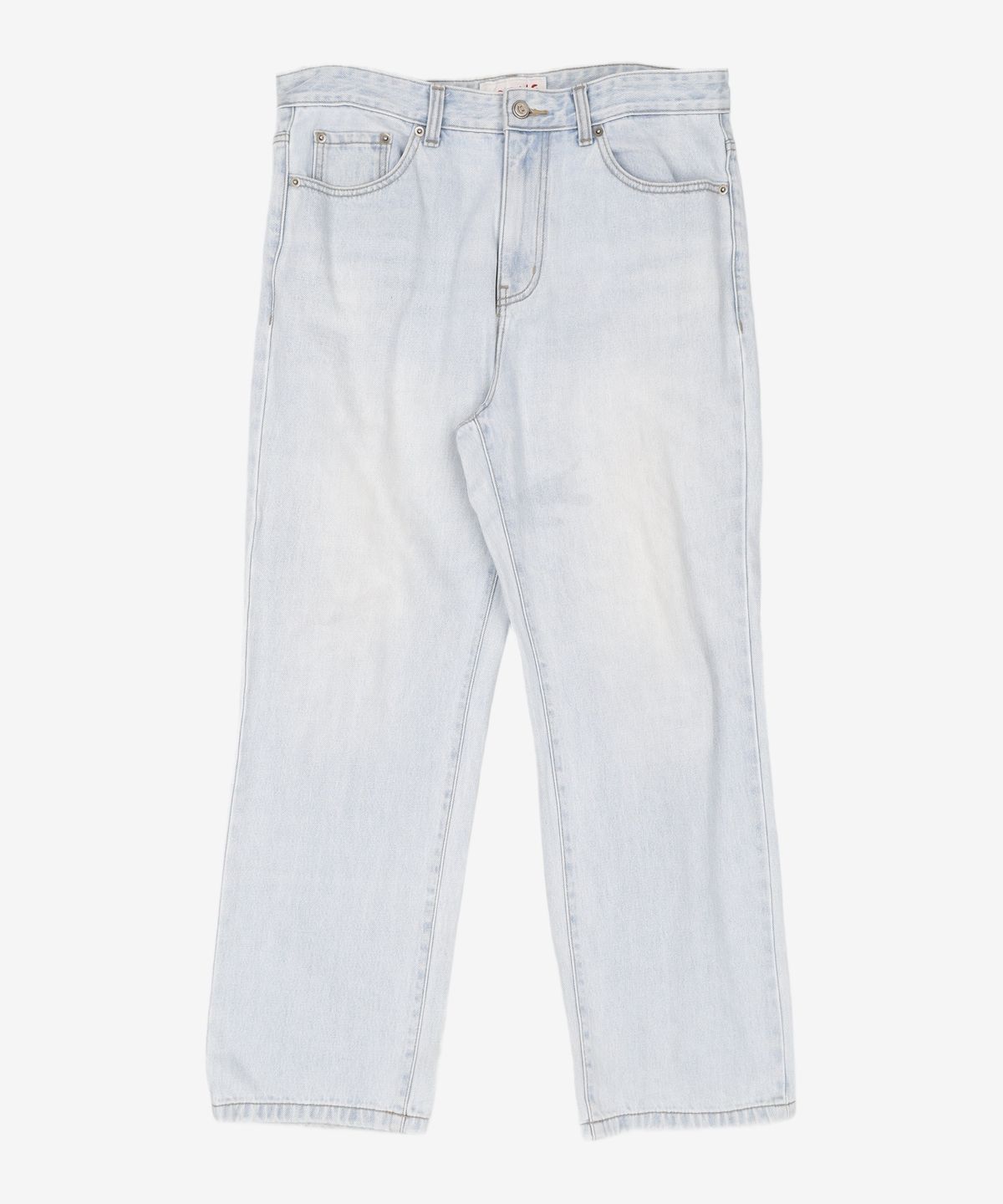 커스텀멜로우(CUSTOMELLOW) sadsmile denim pants_CQPAX21211BUX L