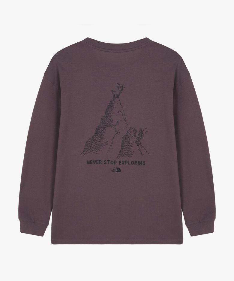 NT7TS51C 남성 데이클라임 긴팔 티 MISTY LILAC
