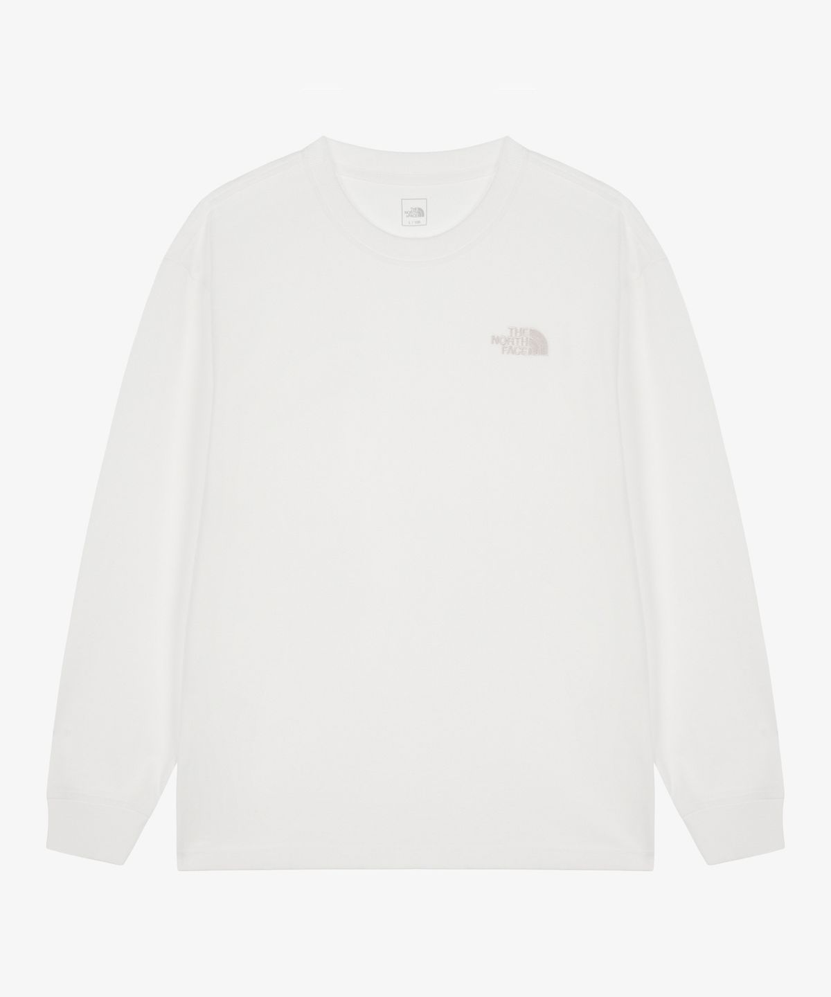 노스페이스(THE NORTH FACE) NT7TS55B 남성 이지온 긴팔 티 OFF WHITE