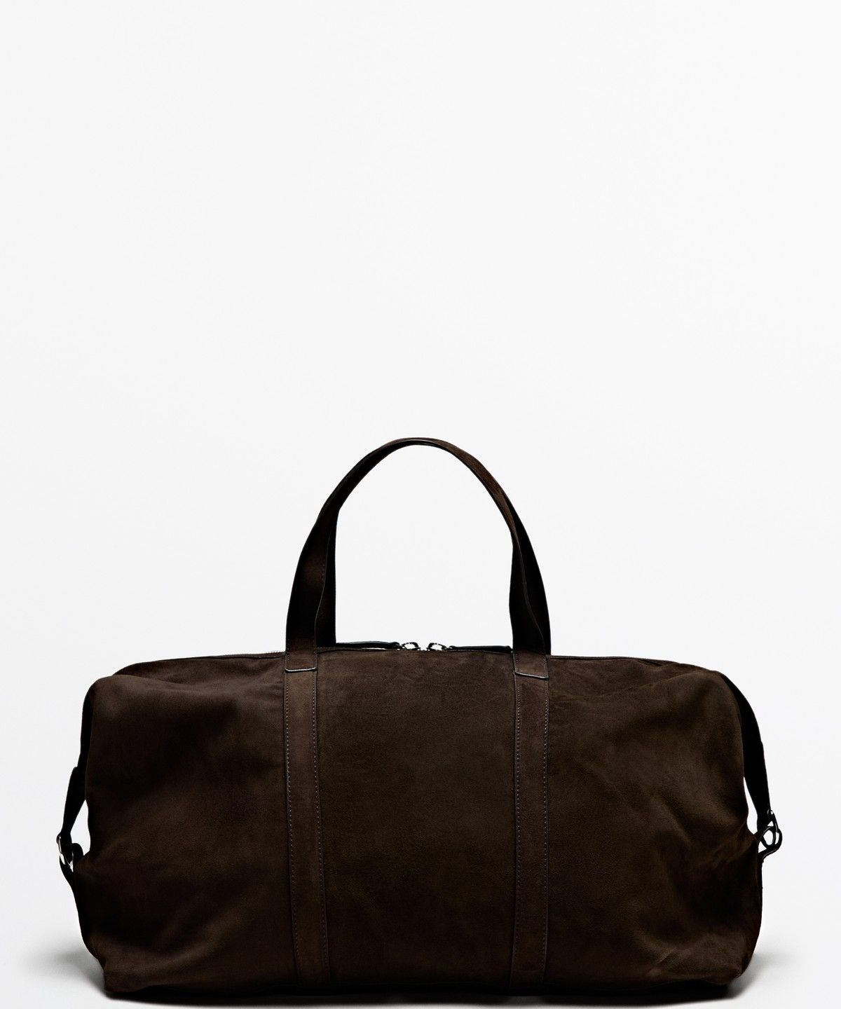 마시모두띠(MASSIMO DUTTI) 스플릿 스웨이드 레더 스포츠 백