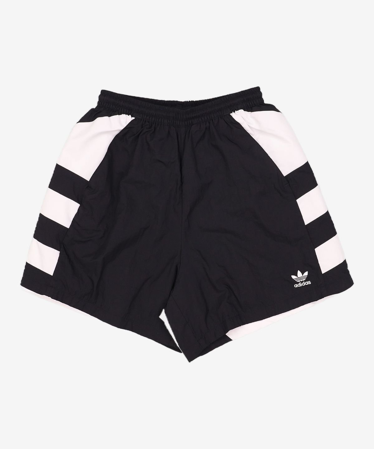 아디다스(ADIDAS) 라지 로고 숏 팬츠 - 블랙 / FM2638 XS