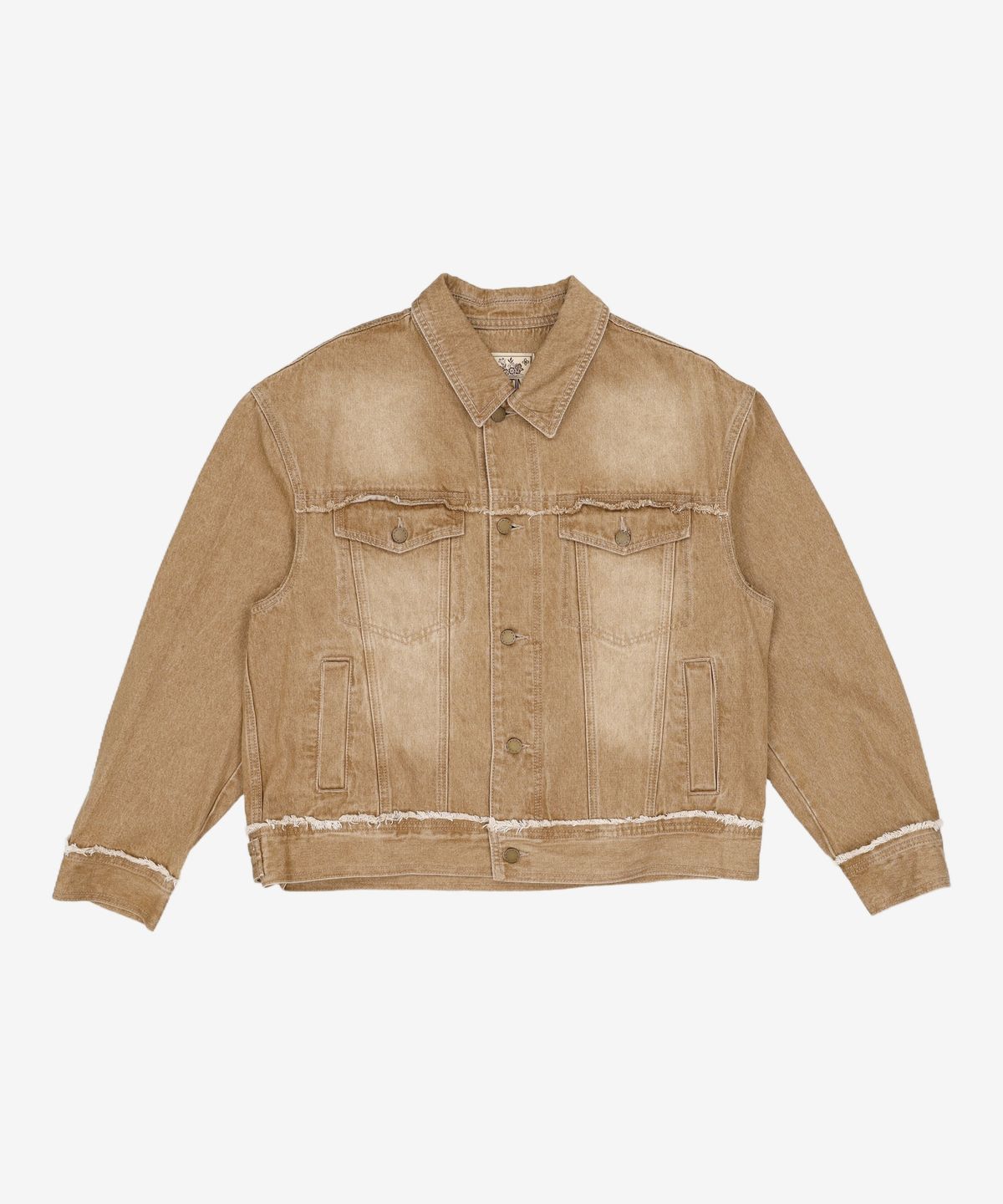 마틴플랜(MARTIN PLAN) Loose Out Denim Jacket - BROWN 105