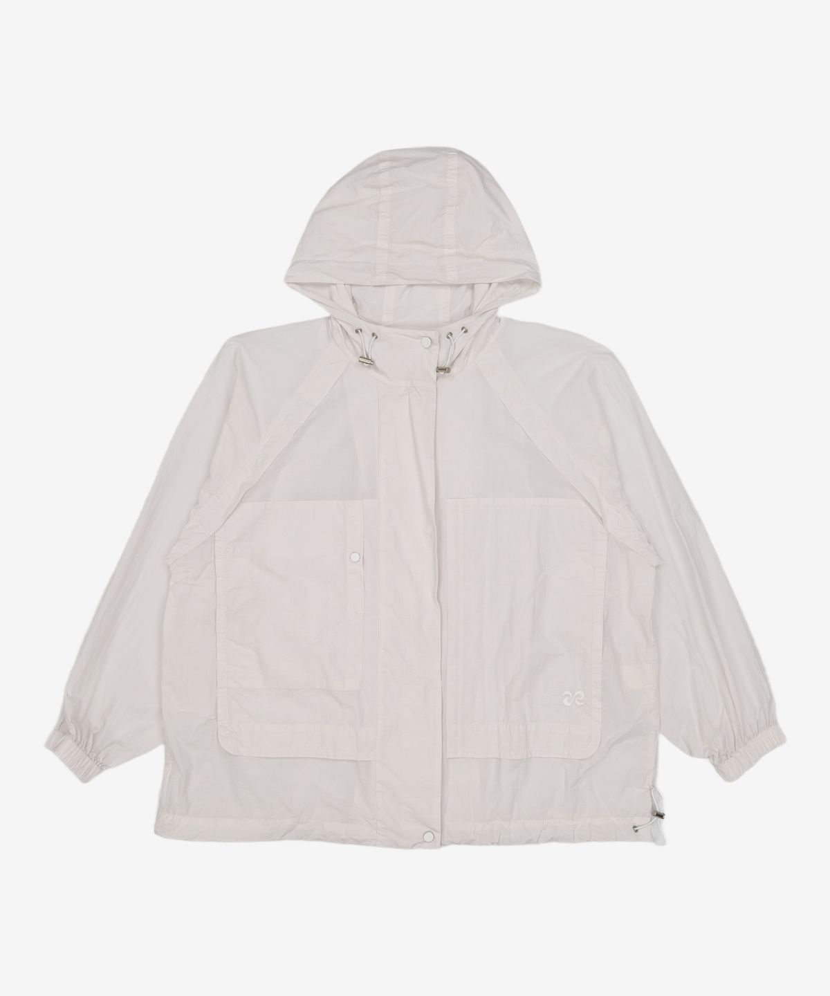 아위(AHWE) Nylon Zip-Up_WHITE FREE