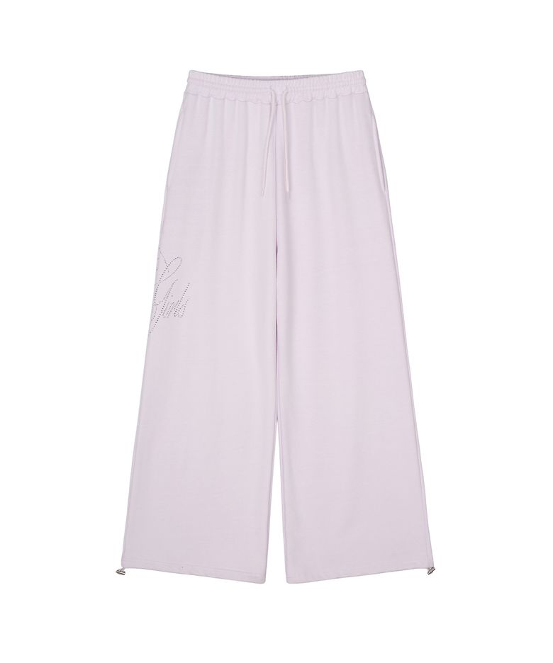 CULPI HOTFIX WIDE PANTS (LAVENDER)