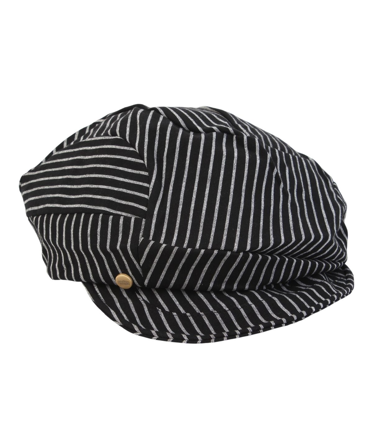 유니버셜 케미스트리(UNIVERSAL CHEMISTRY) Stripe Wrinkle Black Wire Marine Cap 주름모자