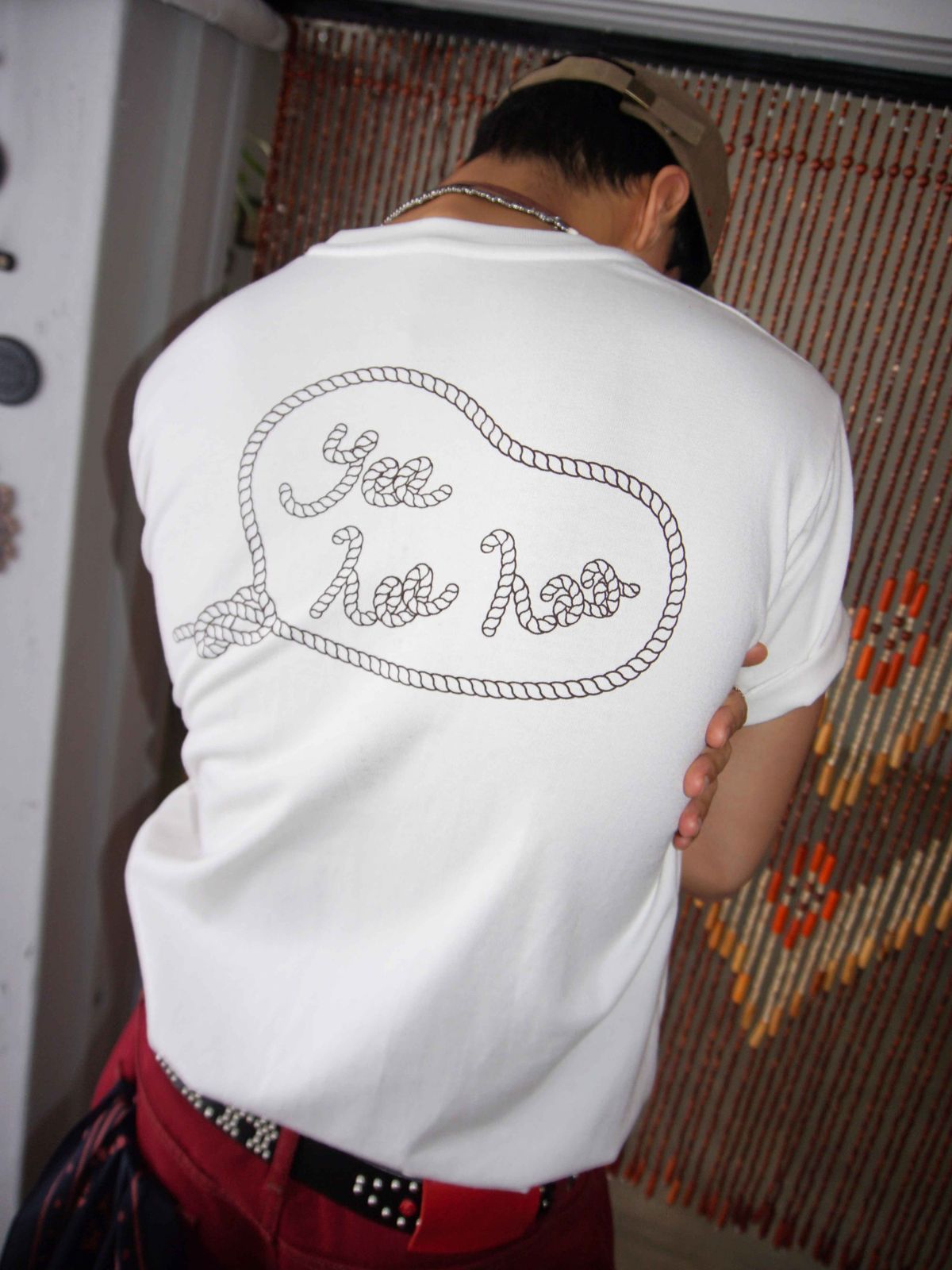 이히하(YEEHEEHAA) unisex pigment label T (IV)