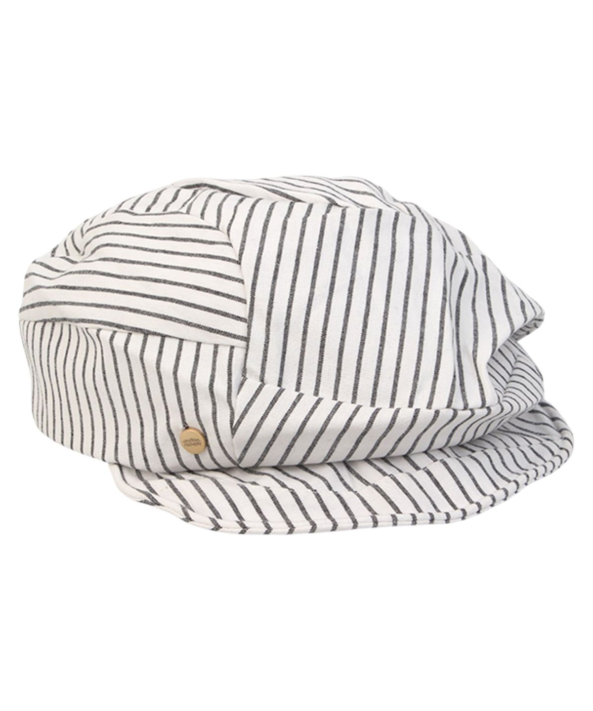 유니버셜 케미스트리(UNIVERSAL CHEMISTRY) Stripe Wrinkle White Wire Marine Cap 주름모자