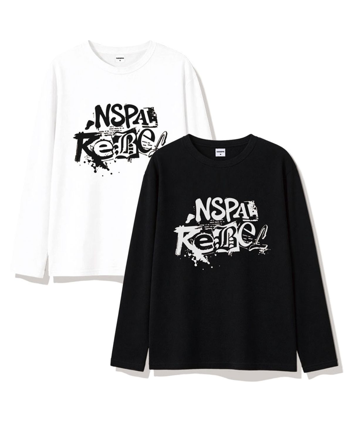 네스파 스튜디오(NESPA STUDIO) 잉크가먼츠 레이어드 롱슬리브 티셔츠 3 Color [NSPR_6002]