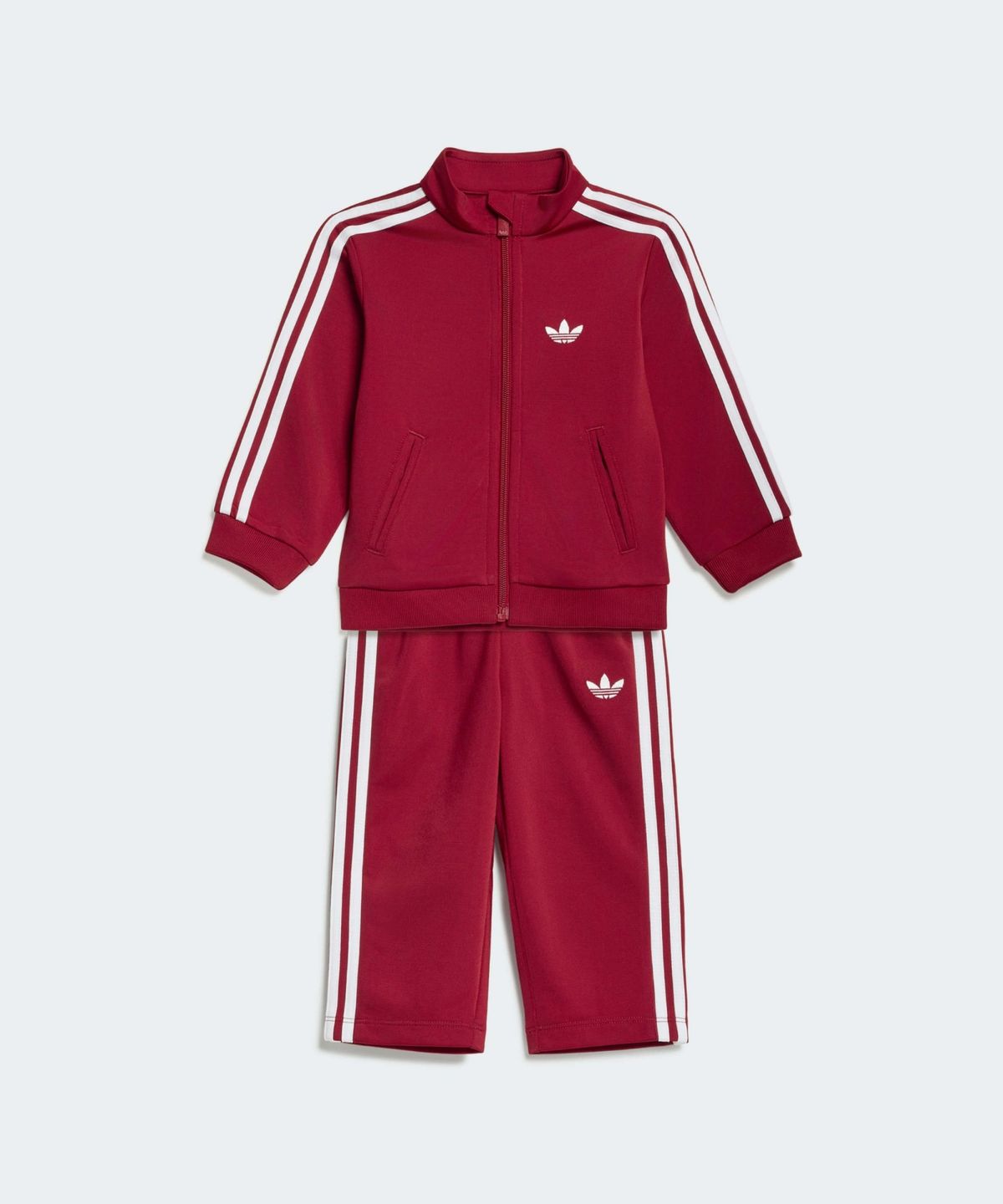 아디다스 키즈(ADIDAS KIDS) 파이어버드 트랙 수트 인펀트 - 레드 / KG3886
