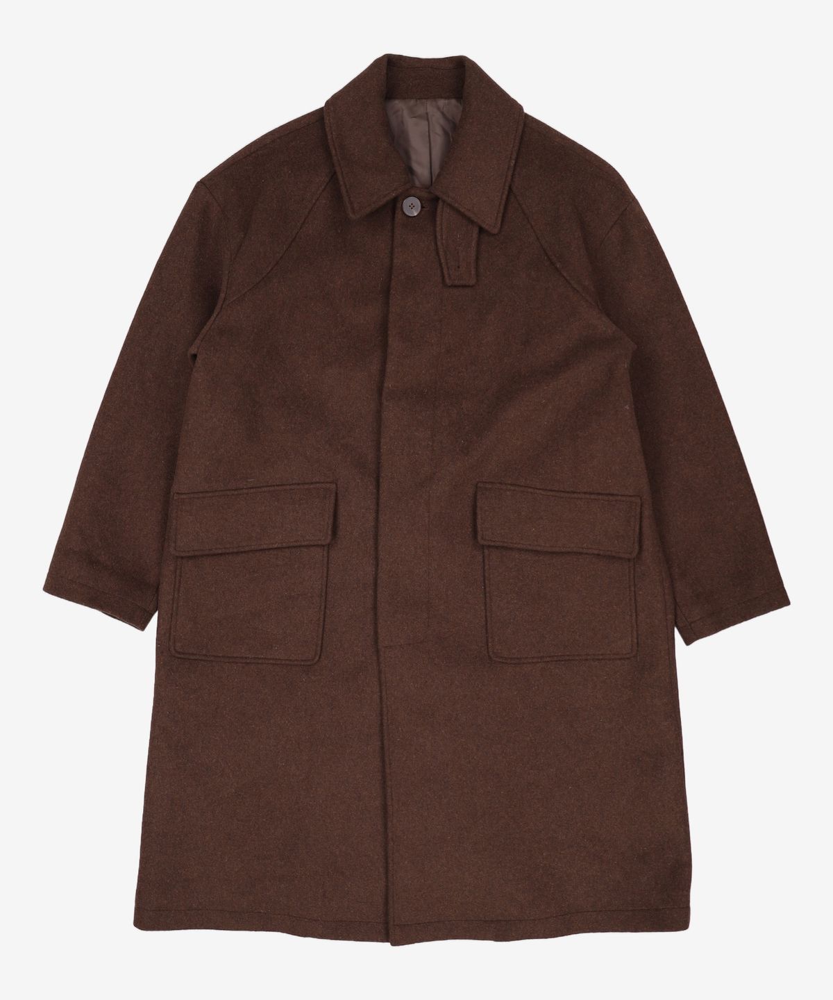 키뮤어(KIIMUIR) (22FW) 서플러스 울(WOOL) 세미오버 발마칸 코트 M