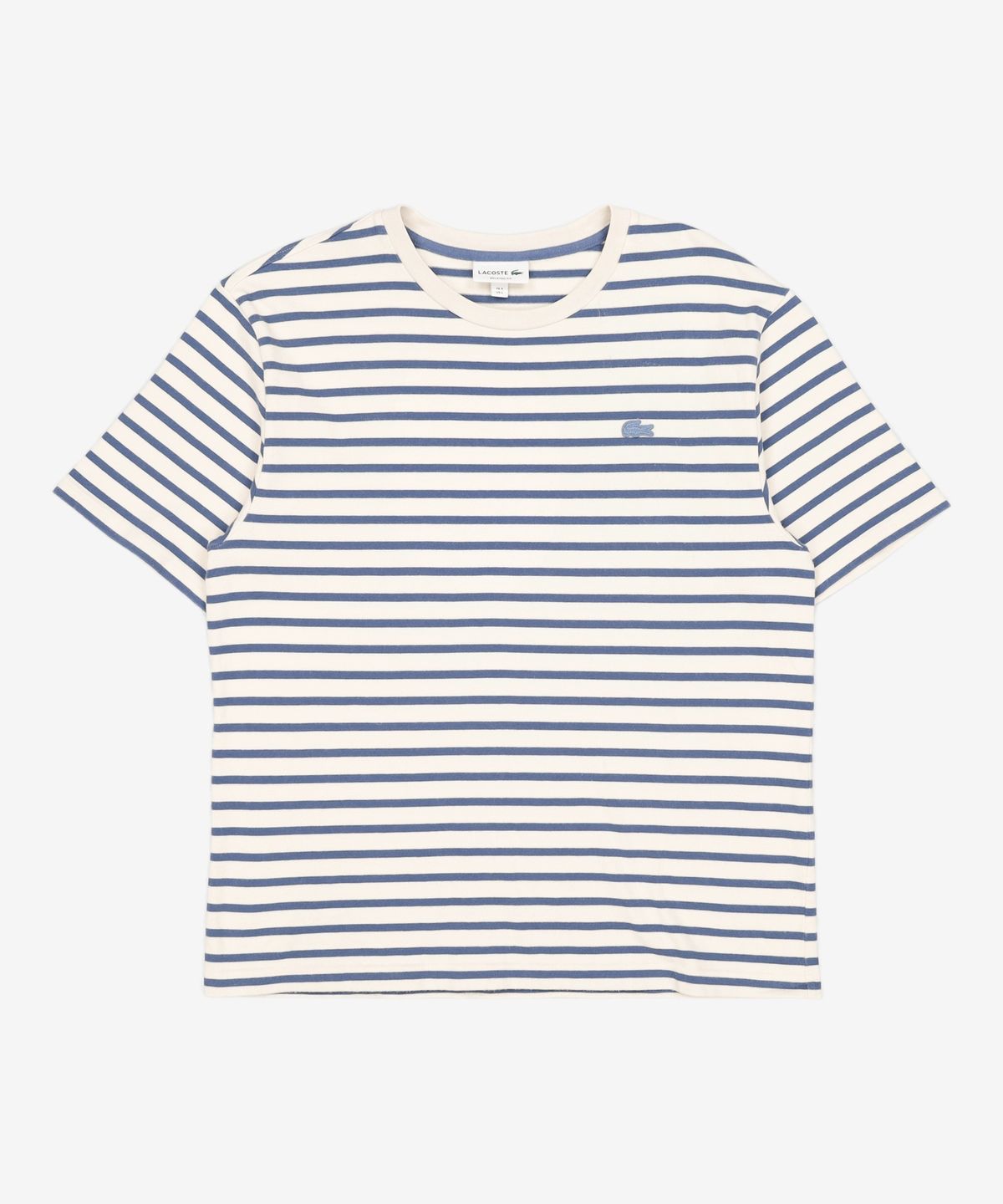 라코스테(LACOSTE) 남성 컬러크록 티셔츠 [화이트] 5