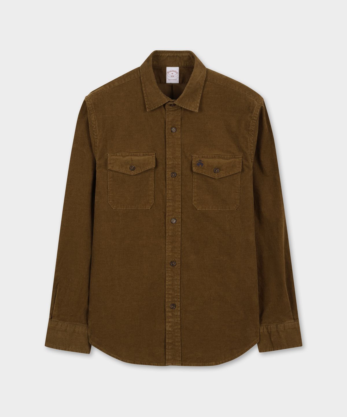 브룩스 브라더스(BROOKS BROTHERS) 코듀로이 셔츠 재킷 (브라운) (BBTHMNG401)