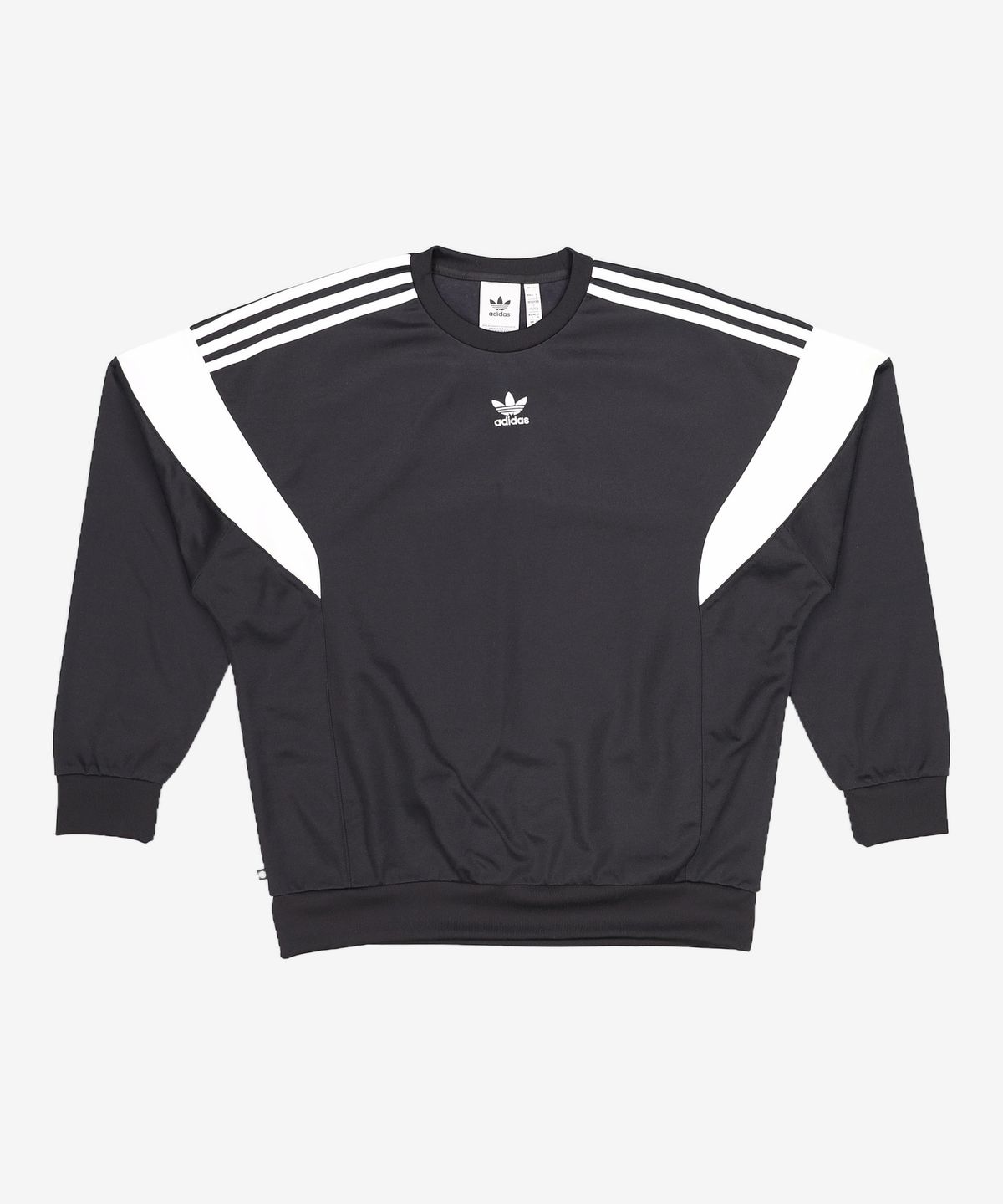 아디다스(ADIDAS) 커트라인 크루 스웨트셔츠 - 블랙 / HN6117 S
