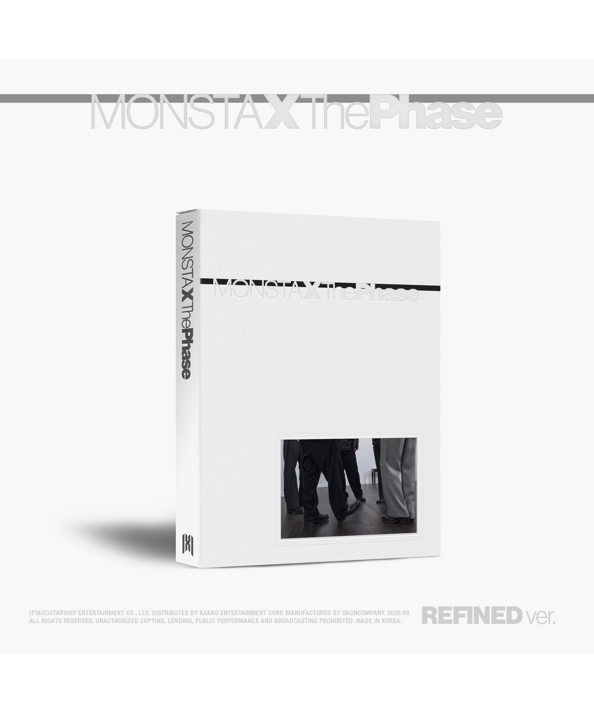 뮤직플랜트(MUSICPLANT) 몬스타엑스(MONSTA X) - EP [The Phase](REFINED ver.)