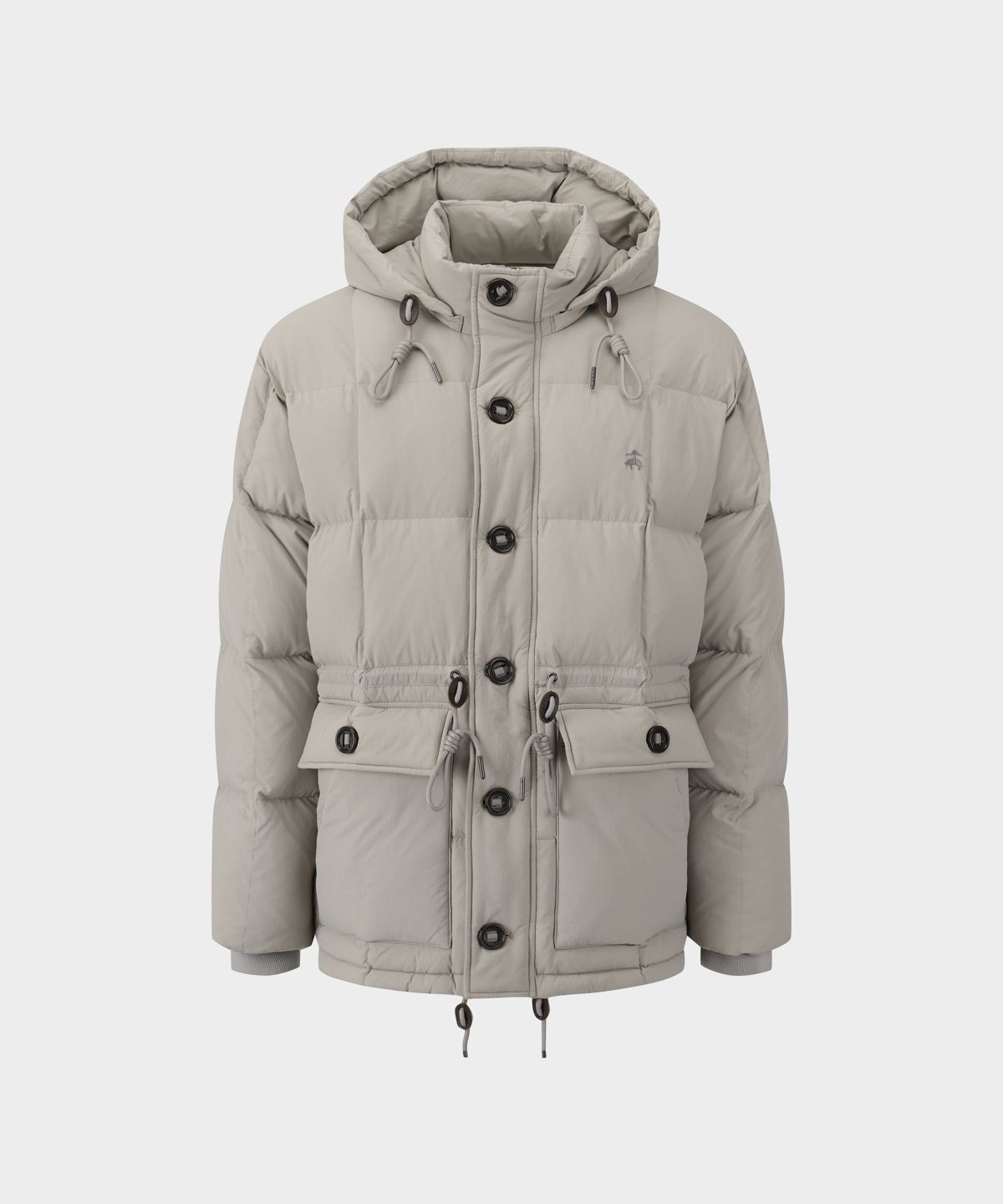 브룩스 브라더스(BROOKS BROTHERS) 카라코람 다운 점퍼 (라이트그레이) (BBOPMUG405)