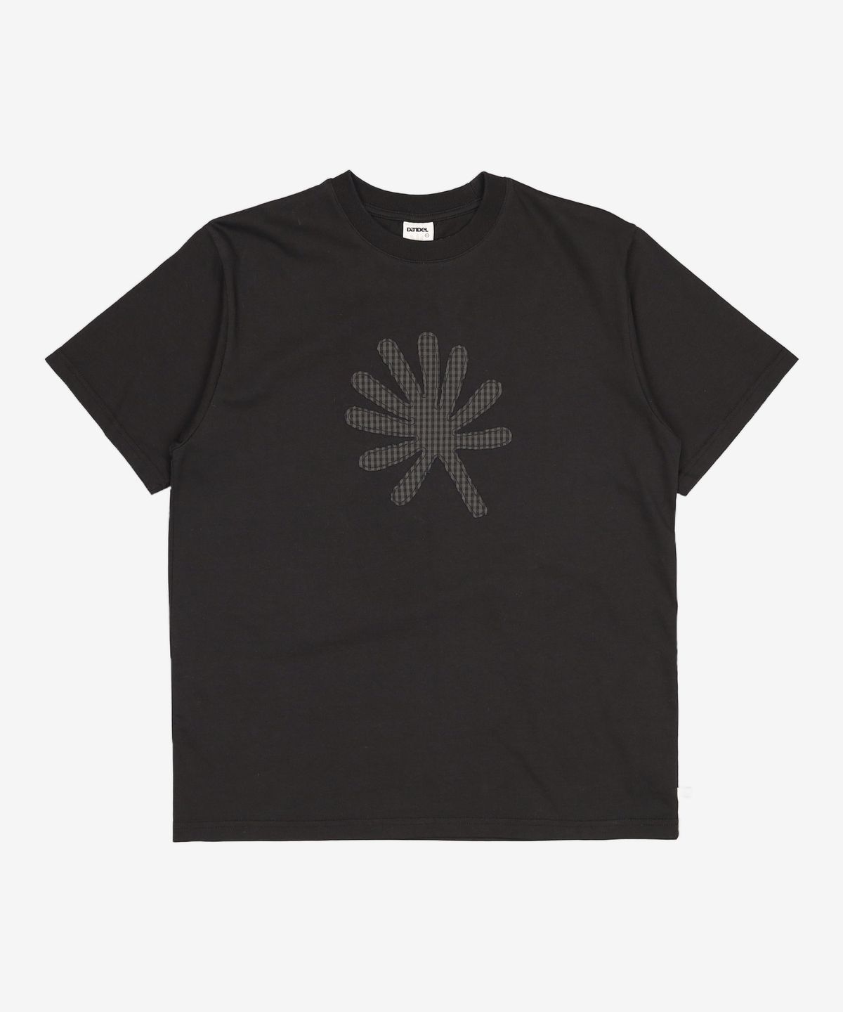 단델(DANDEL) DD symbol applique tee (BLACK) 1